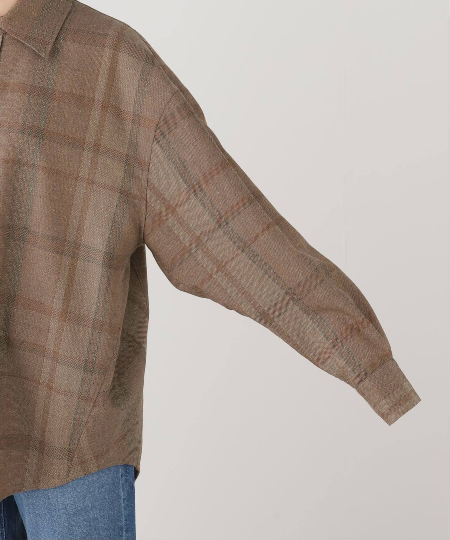 SEEALL】OVERSIZED COCOON SHIRT（シャツ／ブラウス）｜journal 