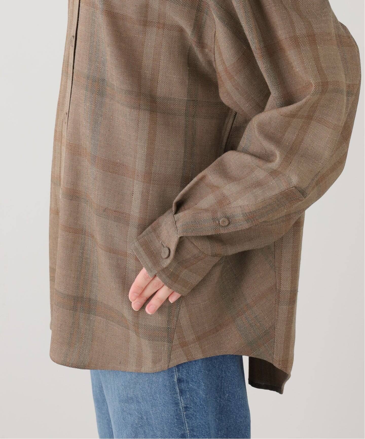 SEEALL】OVERSIZED COCOON SHIRT（シャツ／ブラウス）｜journal 