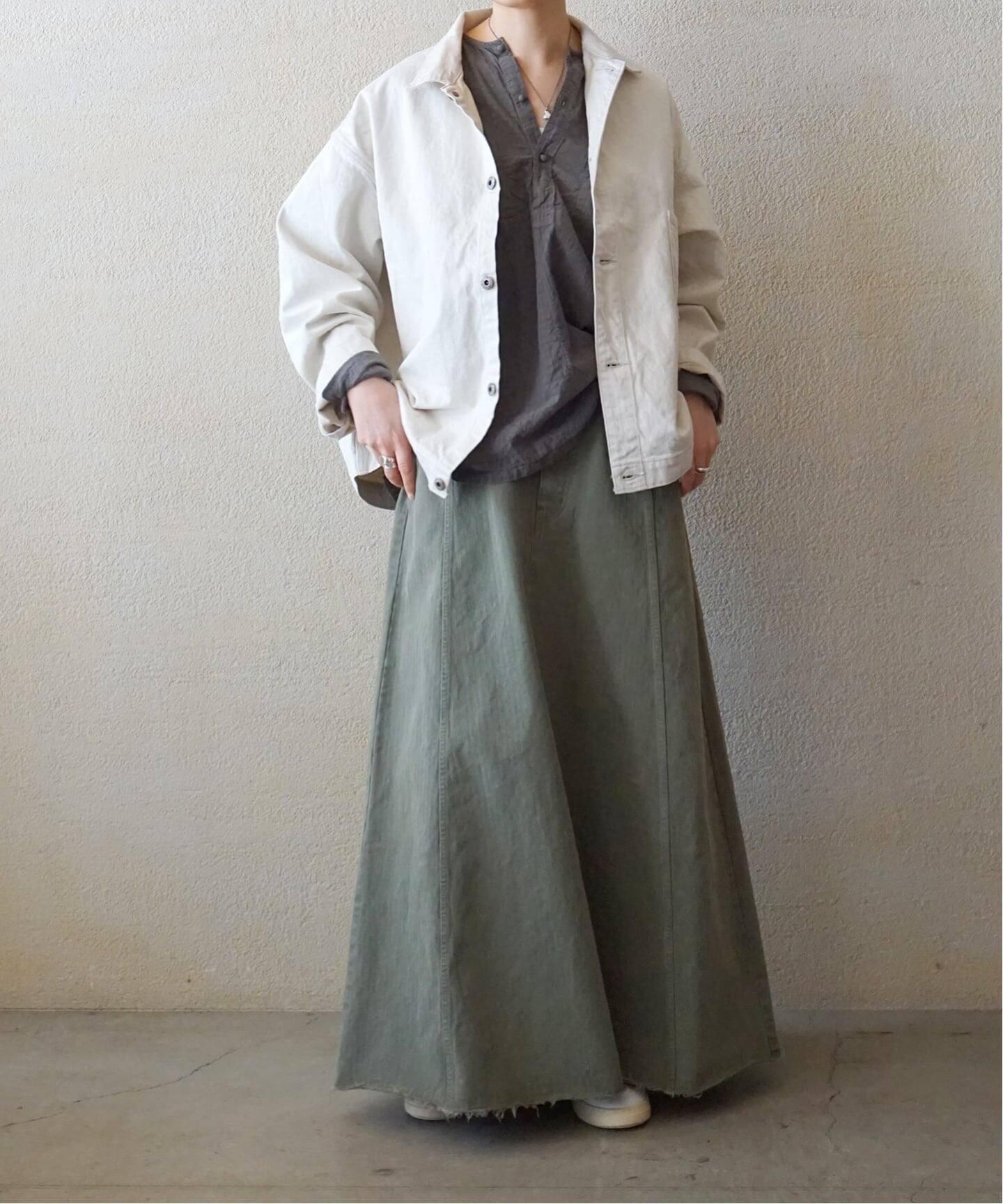 maison de soil homme】 COTTON CHECK OVERDYE PULLOV（シャツ 