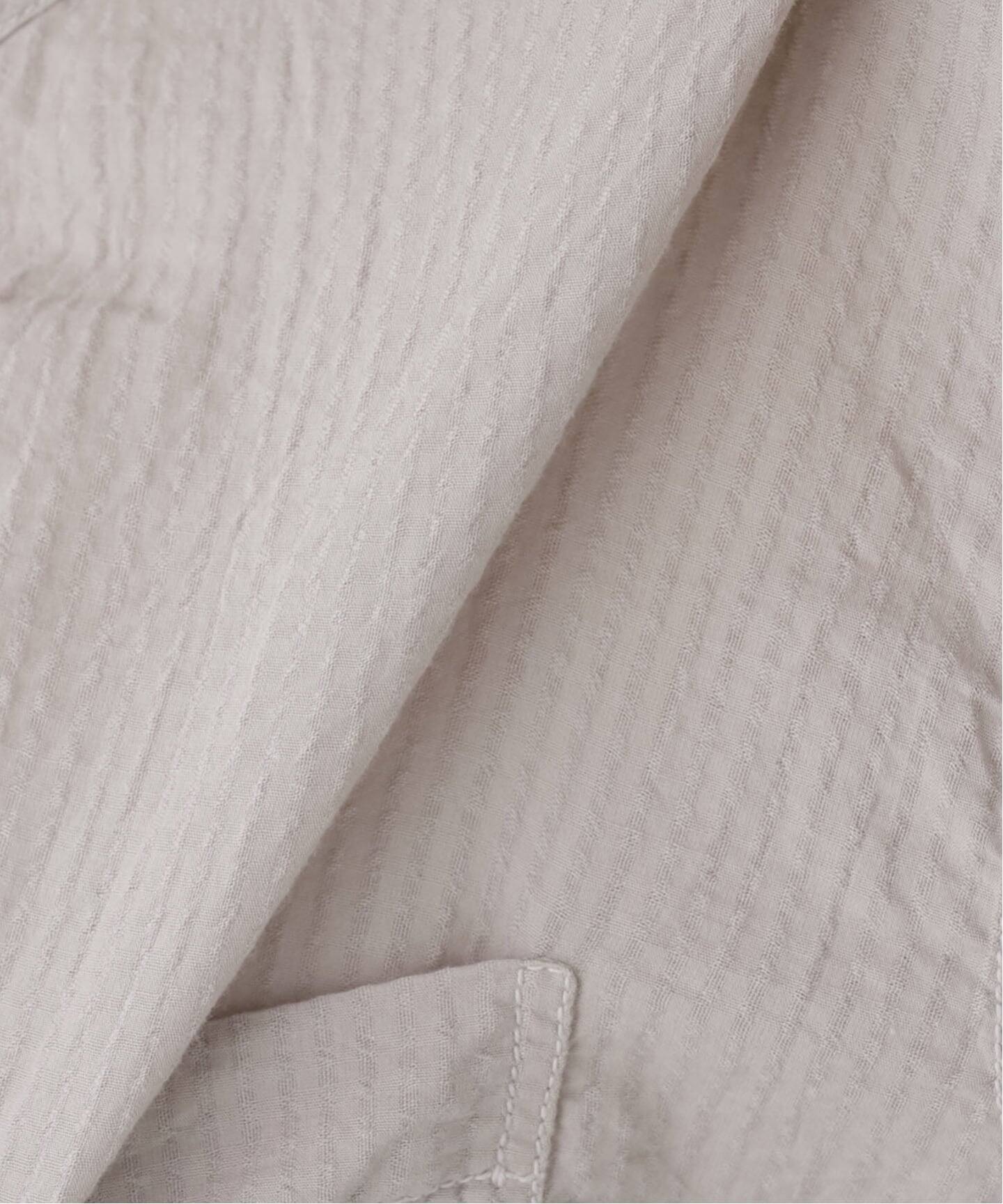 maison de soil homme】 COTTON CHECK OVERDYE PULLOV（シャツ 