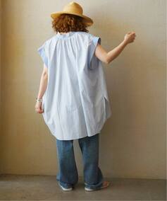 enrica】 STRIPE SLEEVELESS BLOUSE（シャツ／ブラウス）｜journal 