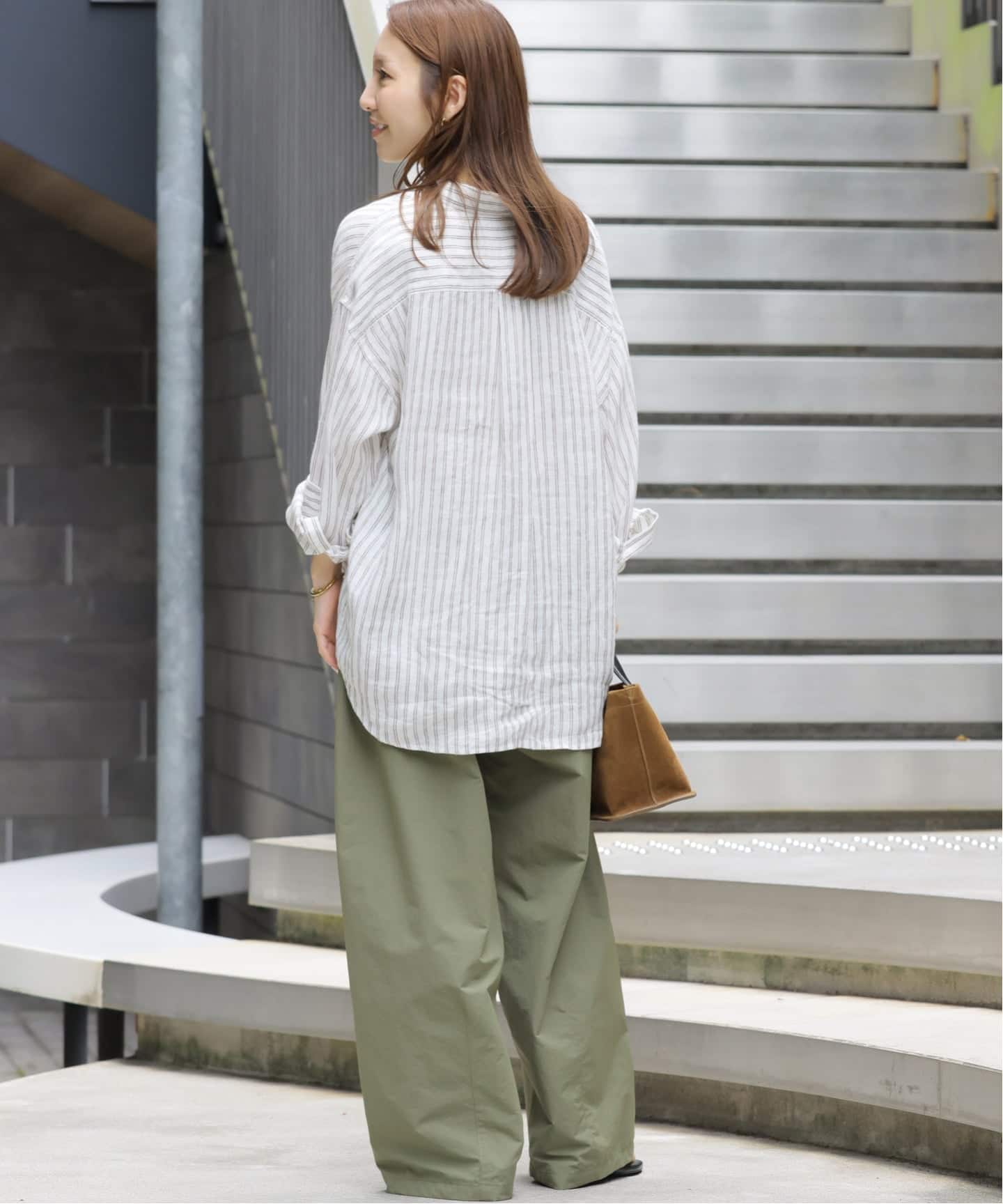 No.66フレンチリネンビッグスキッパー（シャツ／ブラウス）｜JOURNAL