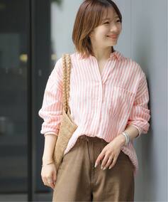 No.66フレンチリネンビッグスキッパー（シャツ／ブラウス）｜JOURNAL 