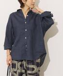 《追加 / 新色》カラーリネンオーバーサイズシャツ