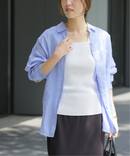 《追加 / 新色》カラーリネンオーバーサイズシャツ