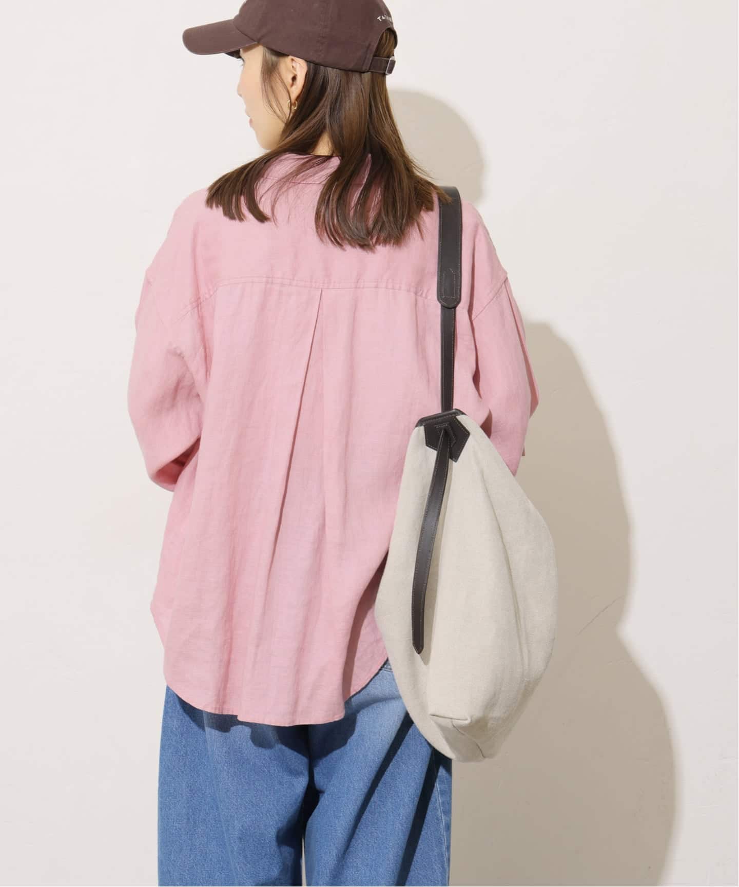 【JOURNAL STANDARD relume】リネンオーバーサイズシャツ 追加2》カラーリネンオーバーサイズシャツ（シャツ／ブラウス