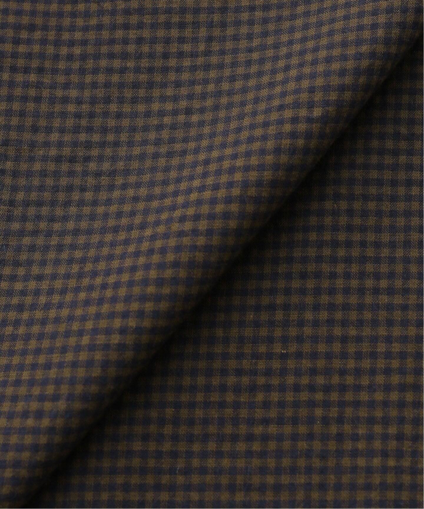 コットンシルクギンガムチェックシャツ（シャツ／ブラウス）｜JOURNAL 