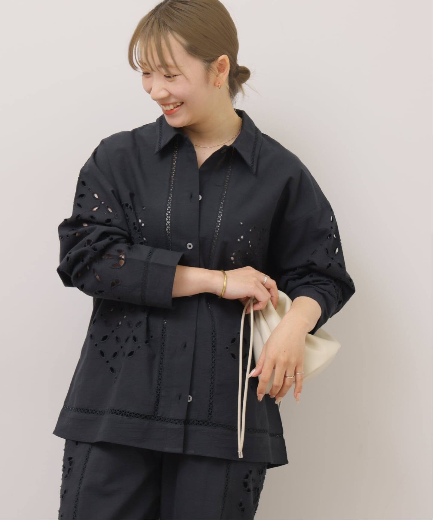 カットワークエンブロイダリーシャツ（シャツ／ブラウス）｜JOURNAL
