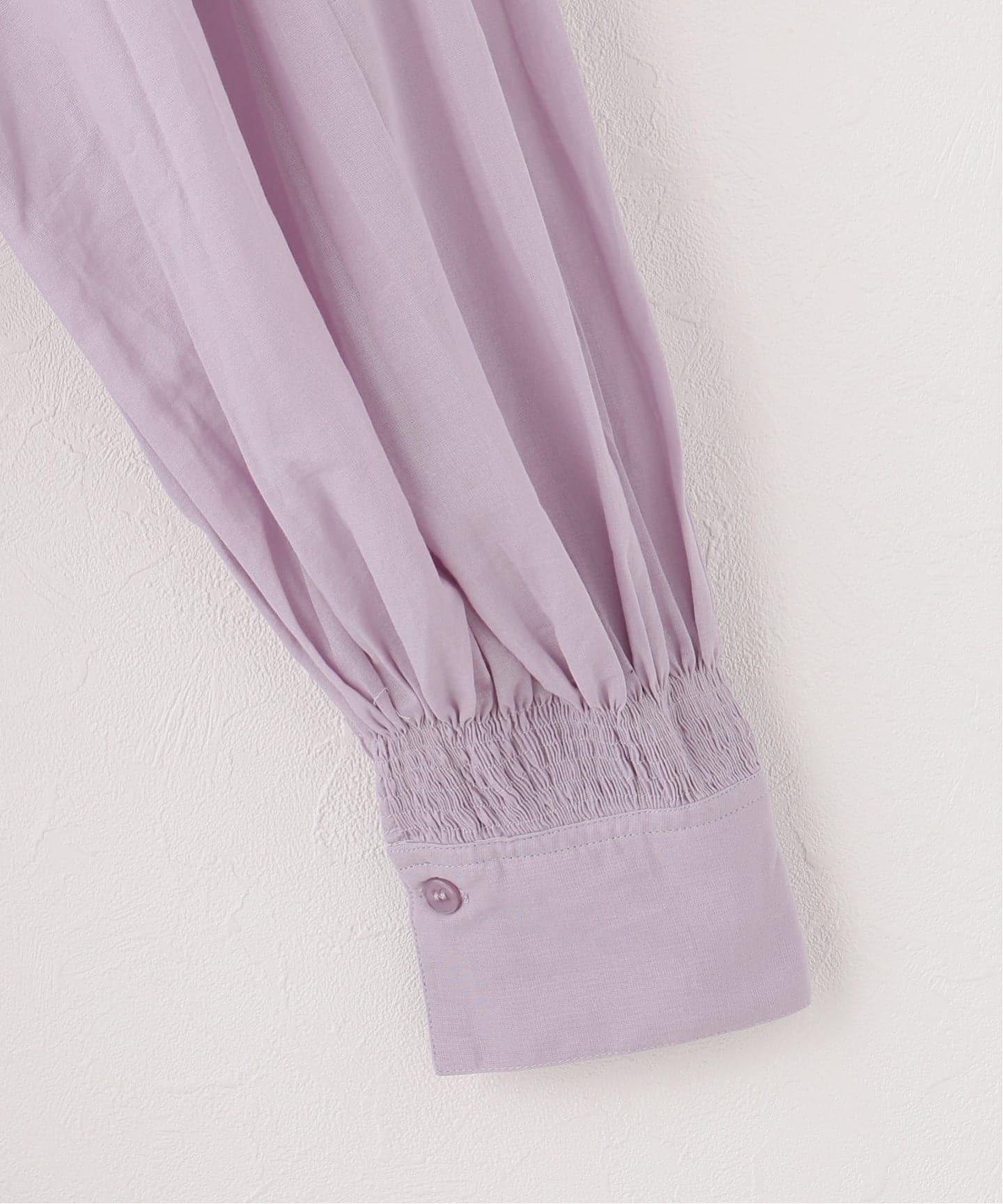 crinkle crinkle crinkle】 sheer gather volume blouse（シャツ