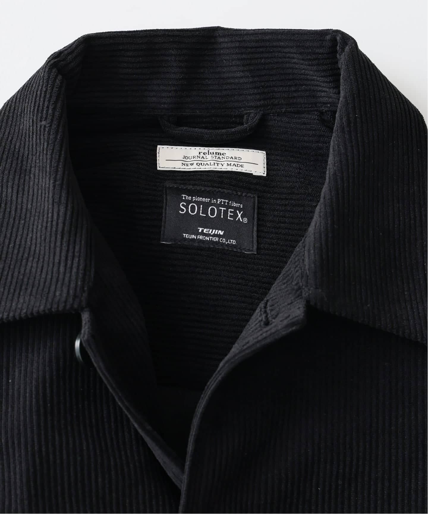 テック ”SOLOTEX(R)” コーデュロイ ウォッシャブル CPOシャツ