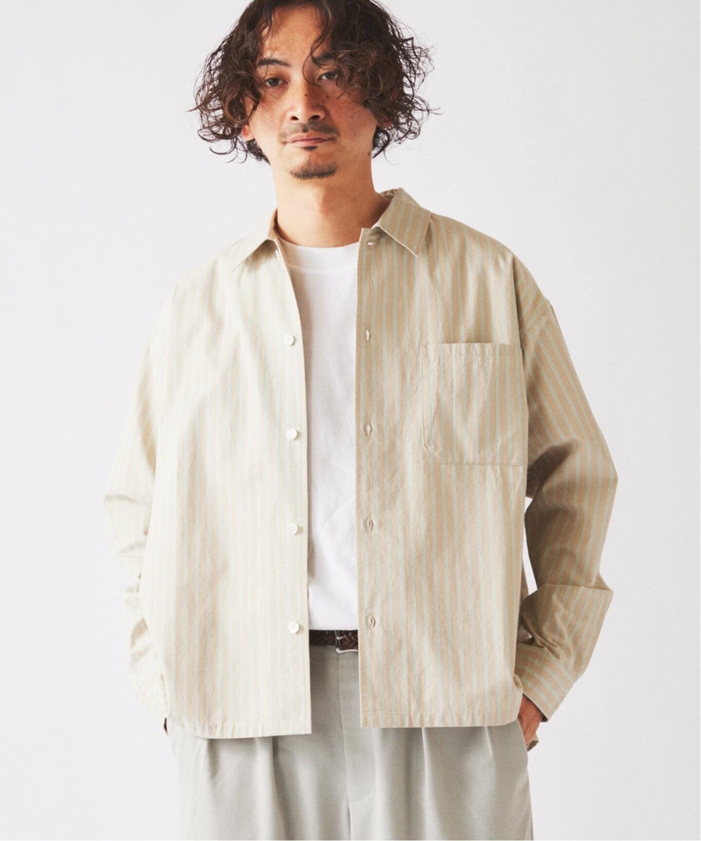JAMES FABRIC / ジェームスファブリック ボックスシルエットシャツM JAMES FABRIC / ジェームスファブリック ボックスシルエット シャツ