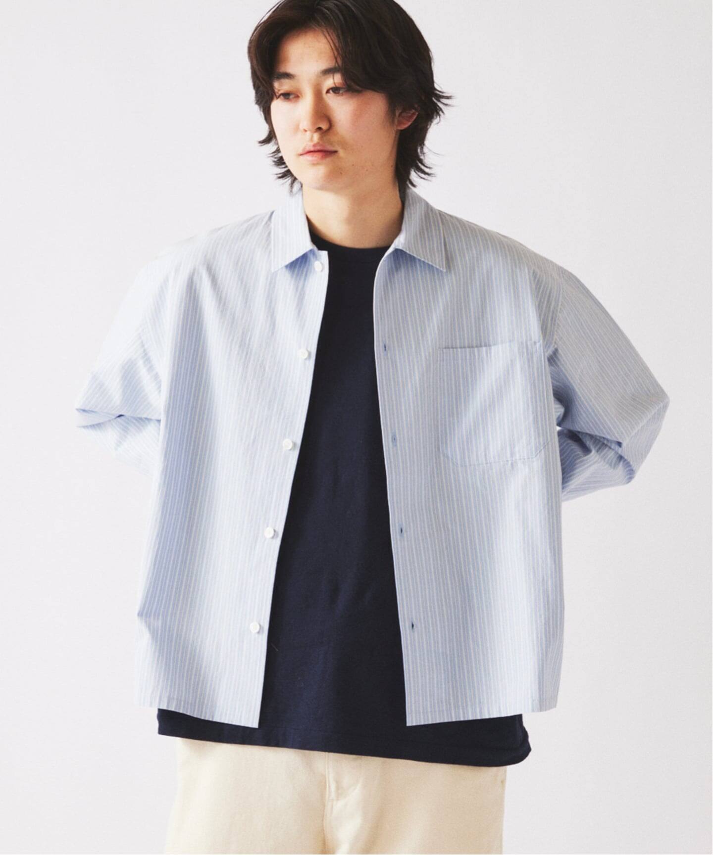 JAMES FABRIC / ジェームスファブリック ボックスシルエットシャツM JAMES FABRIC / ジェームスファブリック ボックスシルエット シャツ