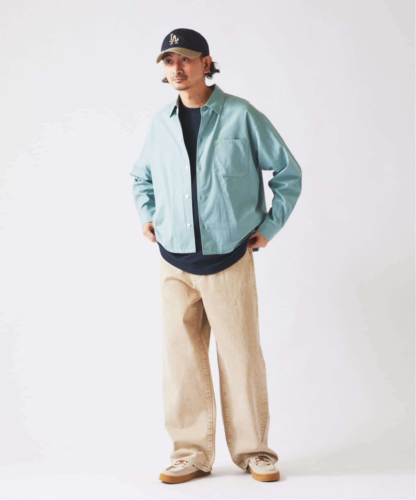 JOURNAL STANDARD relumeガーメントダイ ジャケット JAMES FABRIC / ジェームスファブリック ガーメントダイ シャツ