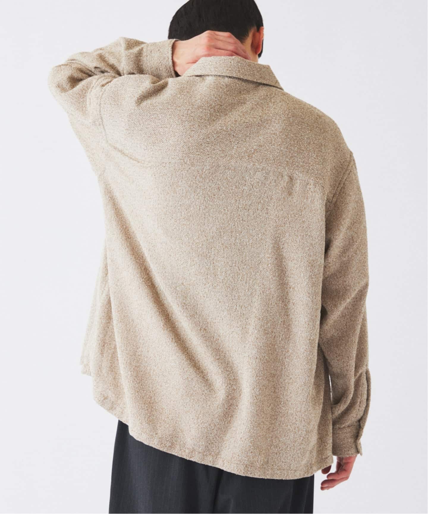 リングヤーン ミックスカラー CPOシャツ（その他ブルゾン／アウター