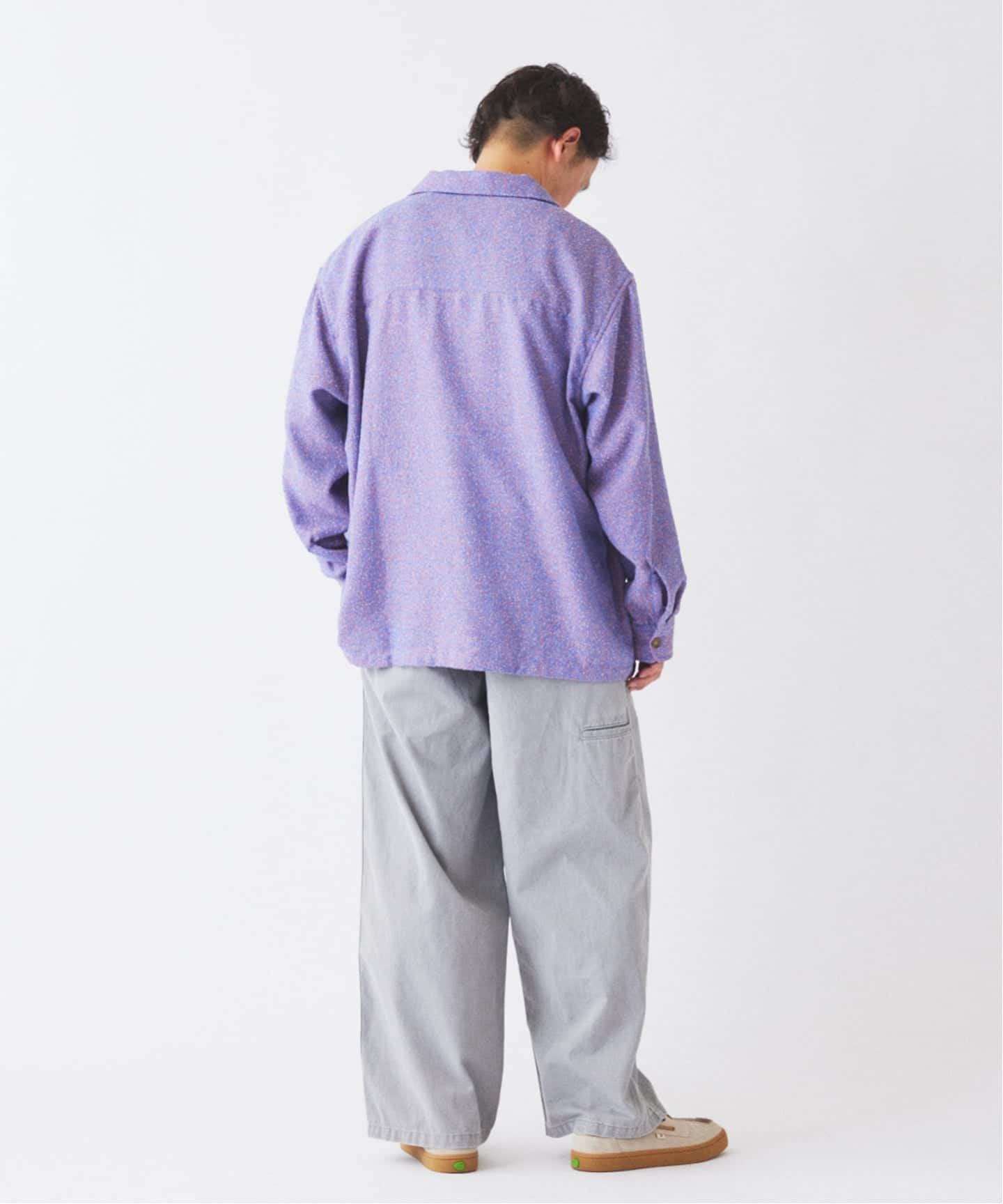 リングヤーン ミックスカラー CPOシャツ（その他ブルゾン／アウター
