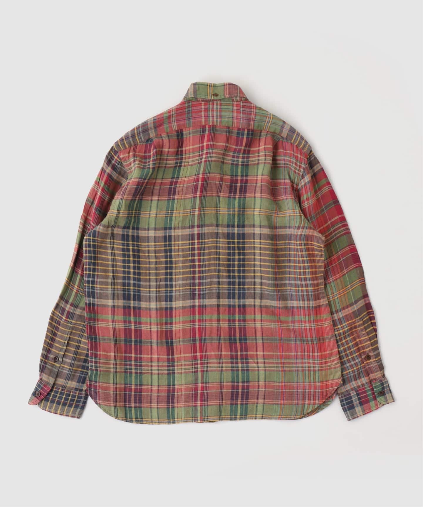 POLO RALPH LAURENポロラルフローレン リネンシャツ チェック POLO RALPH LAUREN/ポロ ラルフローレン スラブリネンチェックシャツ