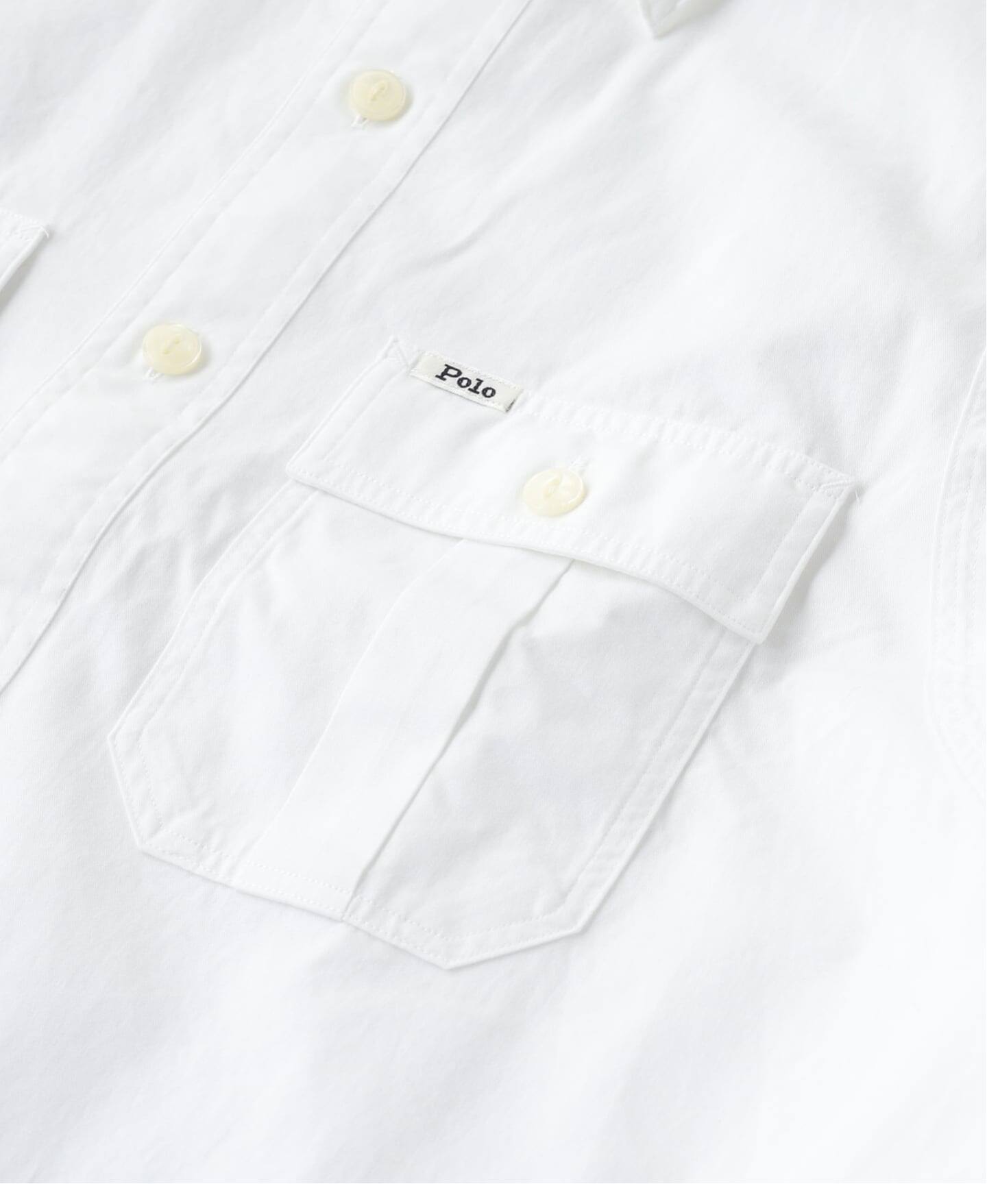 POLO RALPH LAUREN クラシック フィット サティーン ワークシャツ