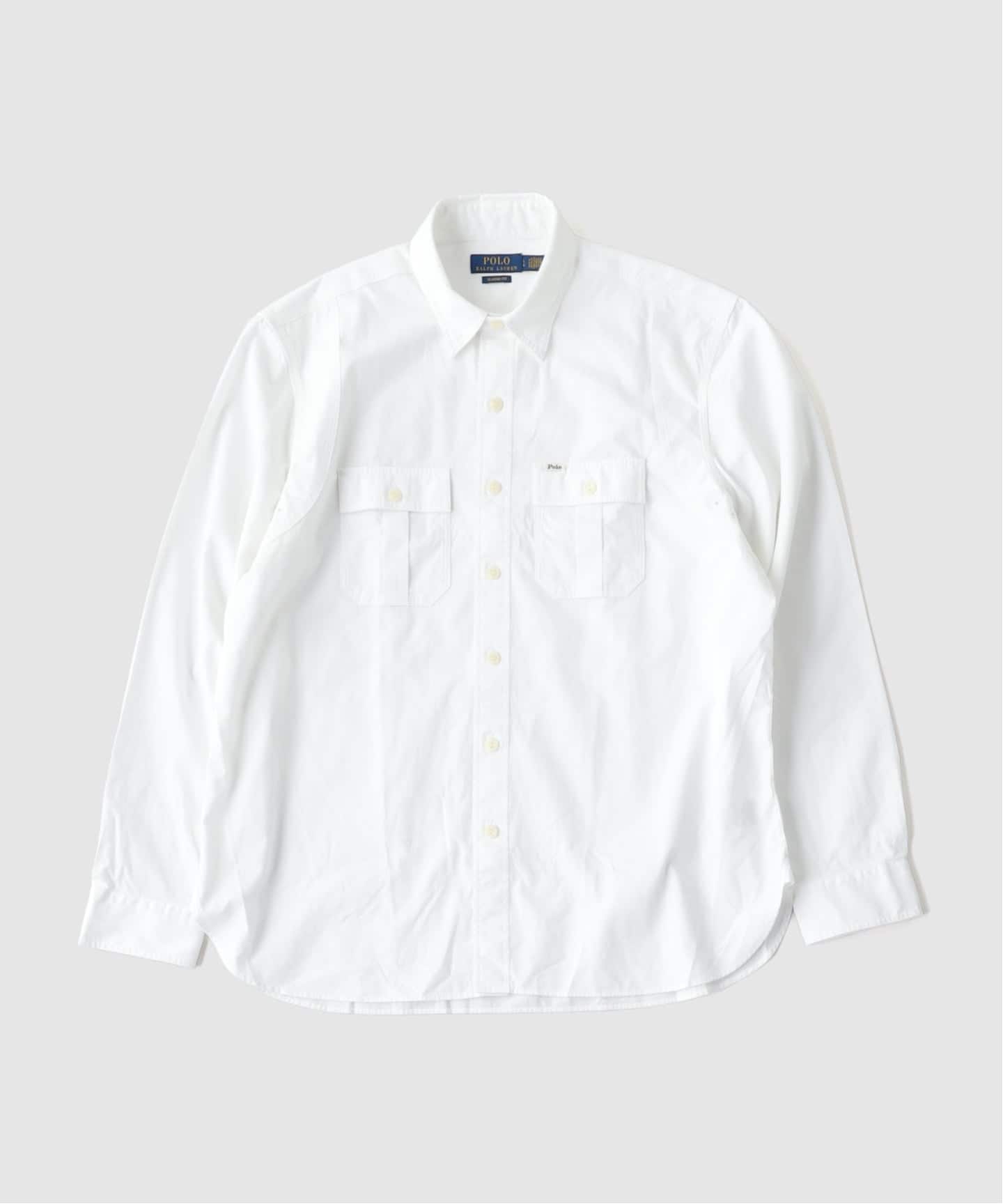 POLO RALPH LAUREN クラシック フィット サティーン ワークシャツ