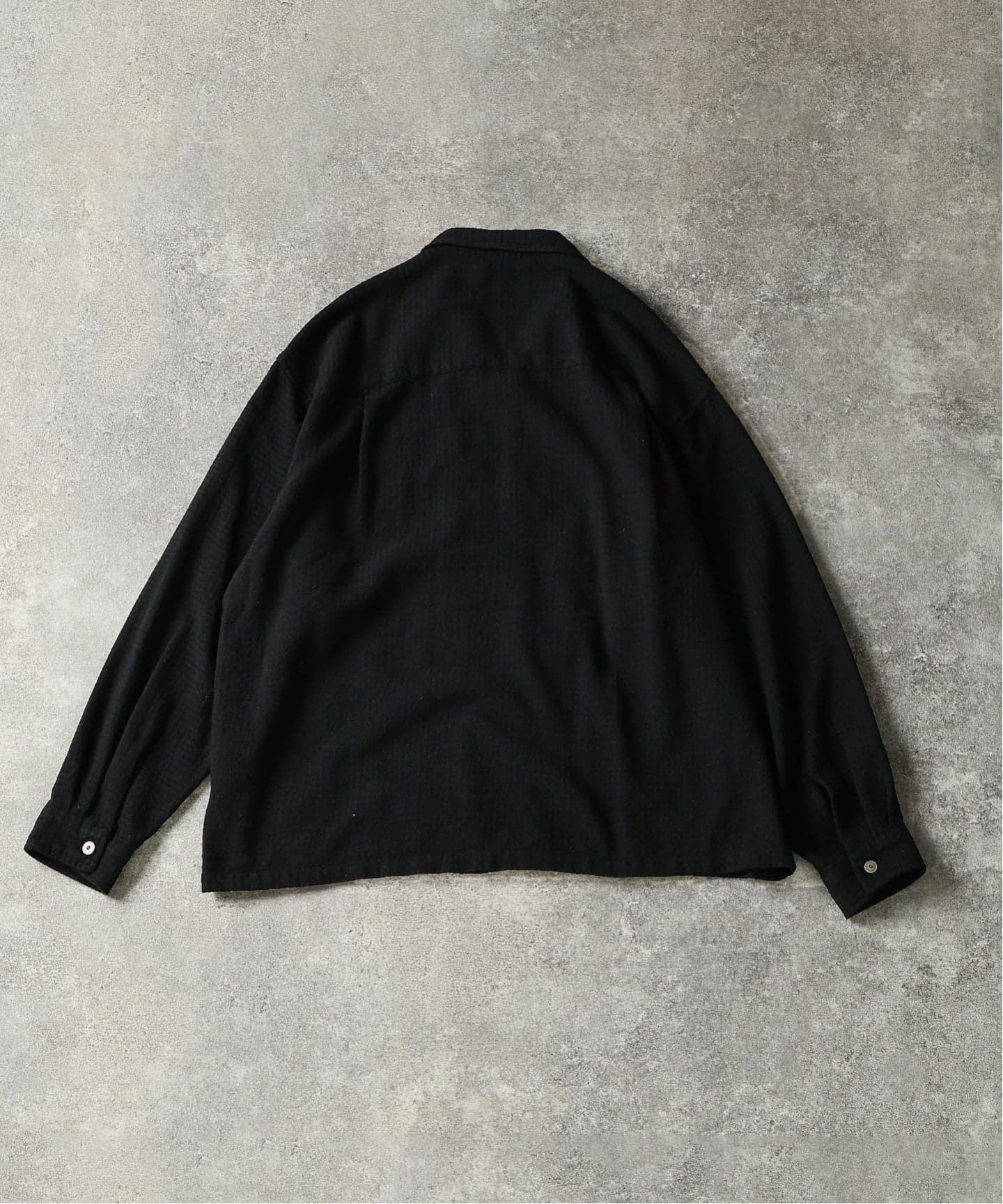 予約》J.S.Homestead / ウール コットン サッカー リラックス オープン
