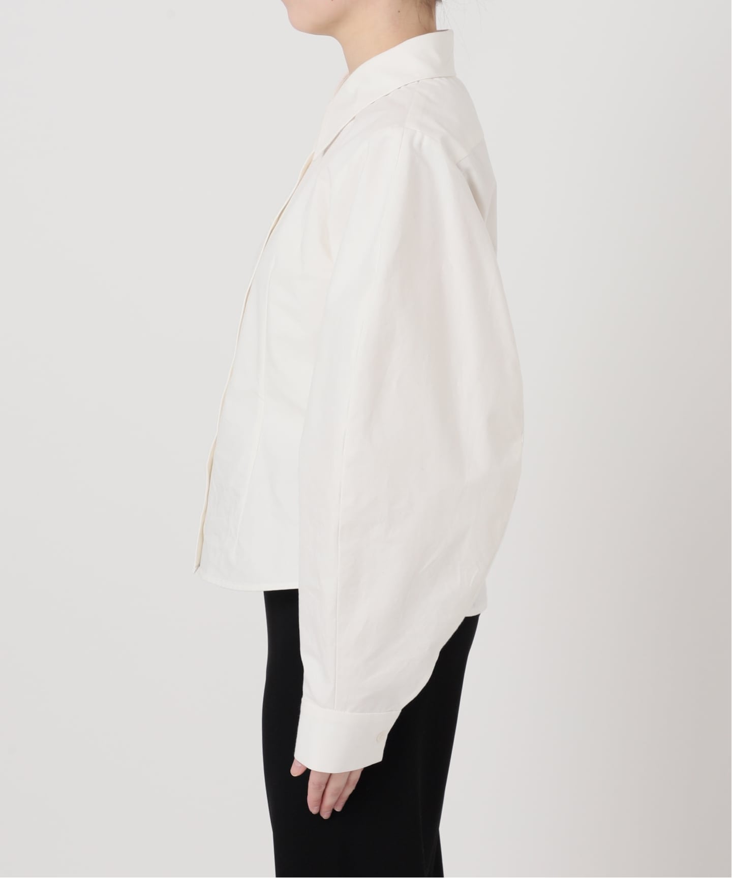 予約》CELERI パフスリーブ シャツ（シャツ／ブラウス）｜Deuxieme