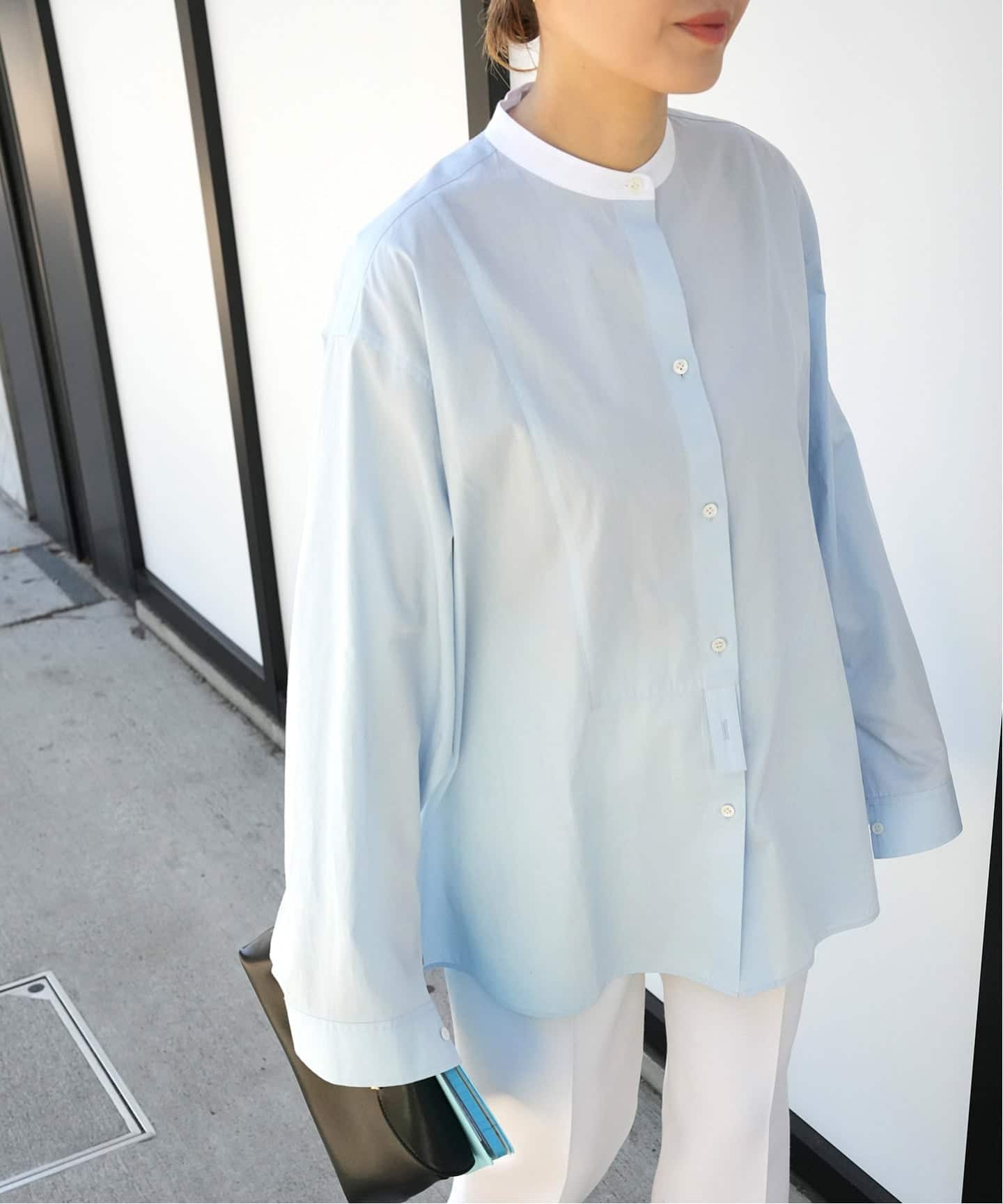 CELERI ブルーシャツ（シャツ／ブラウス）｜Deuxieme Classe