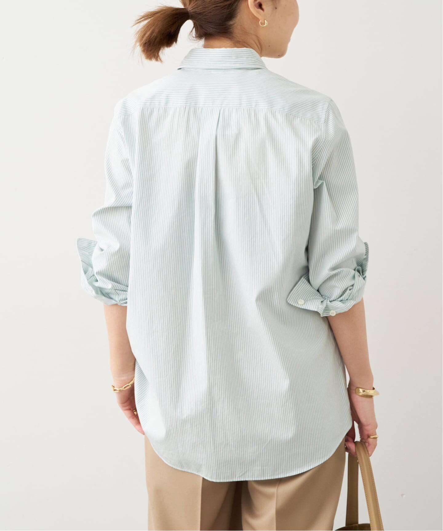 Deuxieme Classe シルク混ワイヤーウォッシュシャツ ワイヤーウォッシュシャツ（シャツ／ブラウス）｜Deuxieme Classe