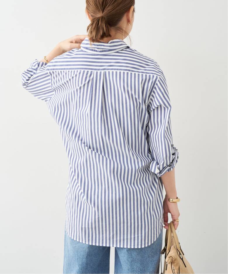 STRIPE ボタンダウン シャツ（シャツ／ブラウス）｜Deuxieme Classe 