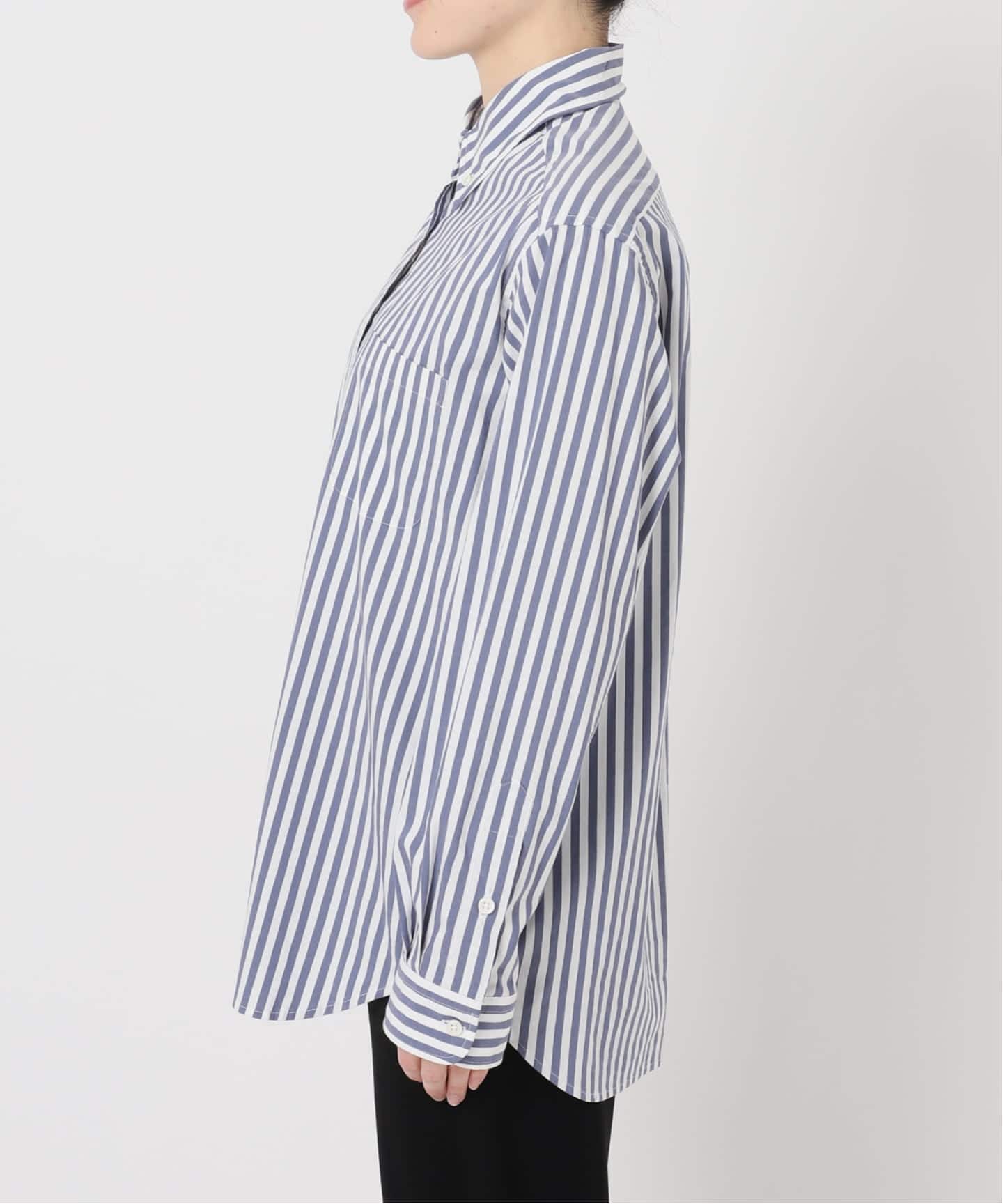 STRIPE ボタンダウン シャツ（シャツ／ブラウス）｜Deuxieme Classe