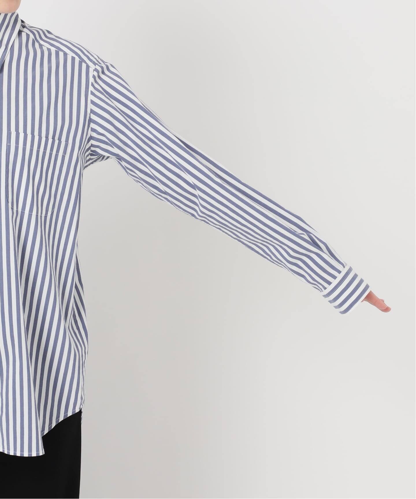 STRIPE ボタンダウン シャツ（シャツ／ブラウス）｜Deuxieme Classe