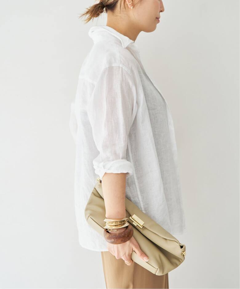 LINEN WASH CACHE シャツ（シャツ／ブラウス）｜Deuxieme Classe 