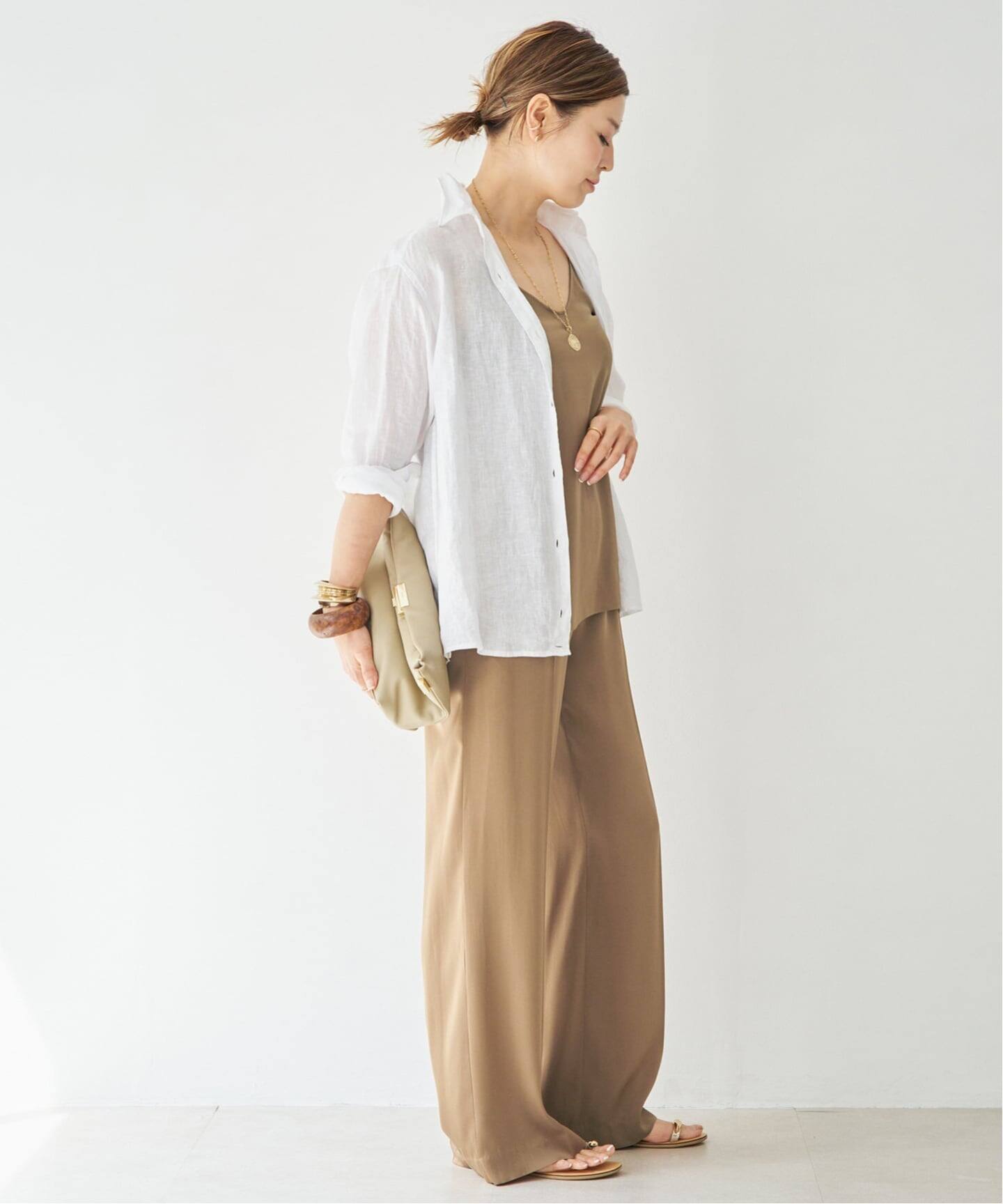 LINEN WASH CACHE シャツ（シャツ／ブラウス）｜Deuxieme Classe