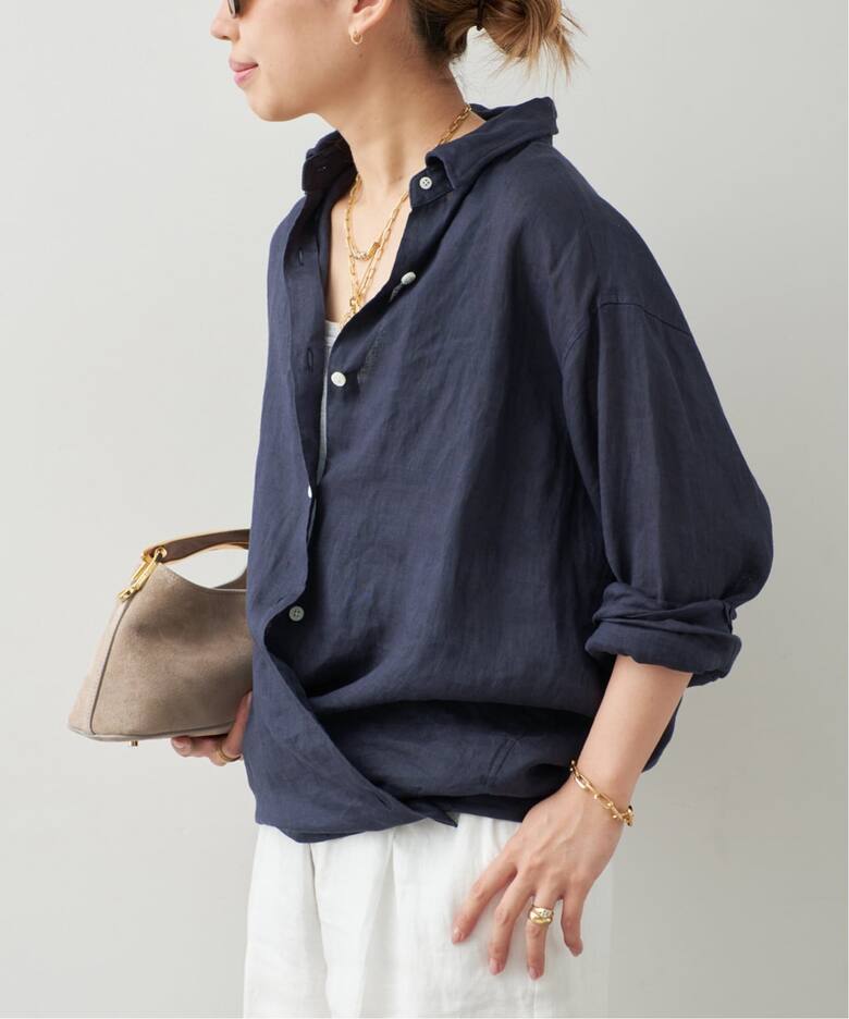 LINEN WASH CACHE シャツ（シャツ／ブラウス）｜Deuxieme Classe 