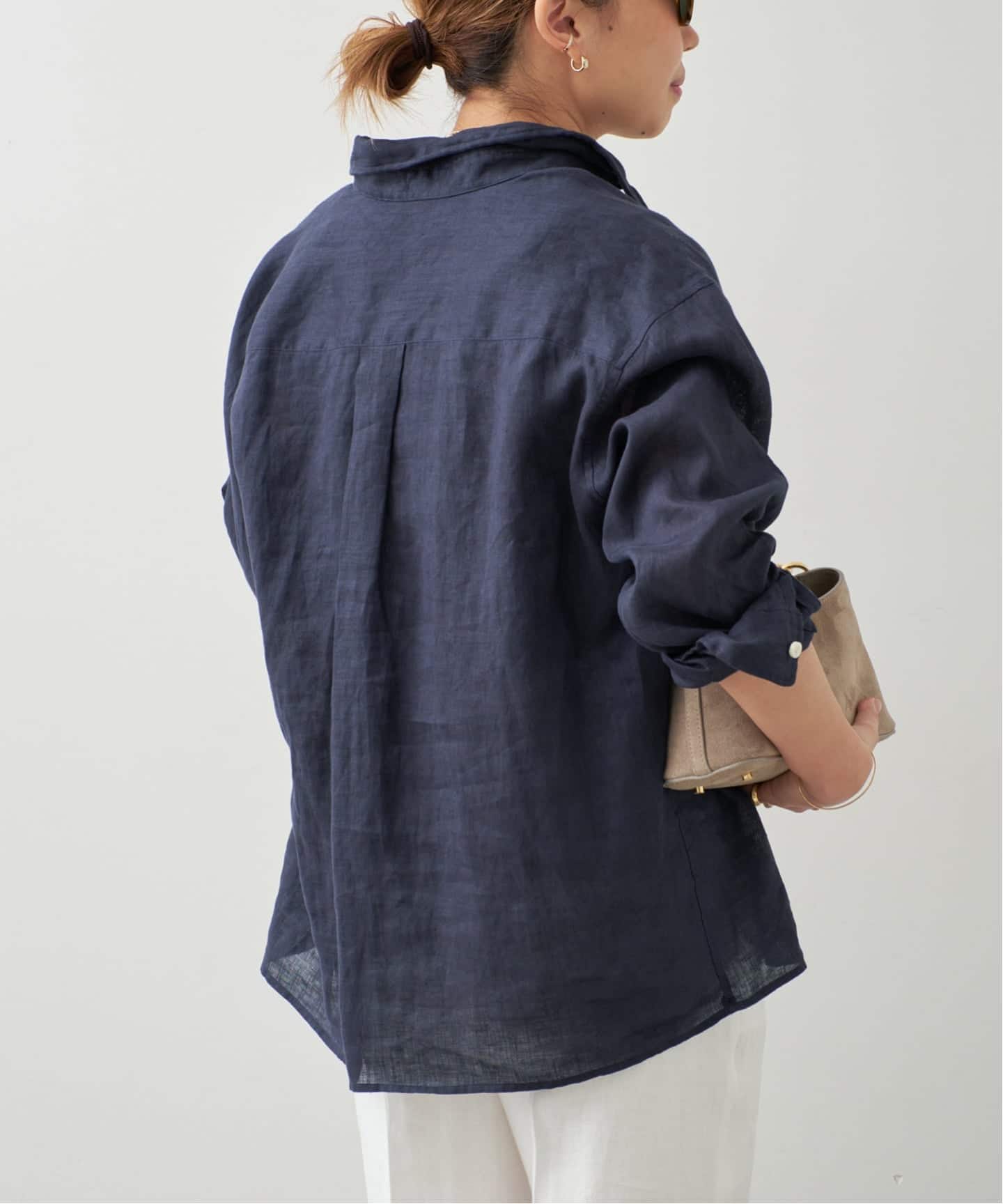 LINEN WASH CACHE シャツ（シャツ／ブラウス）｜Deuxieme Classe