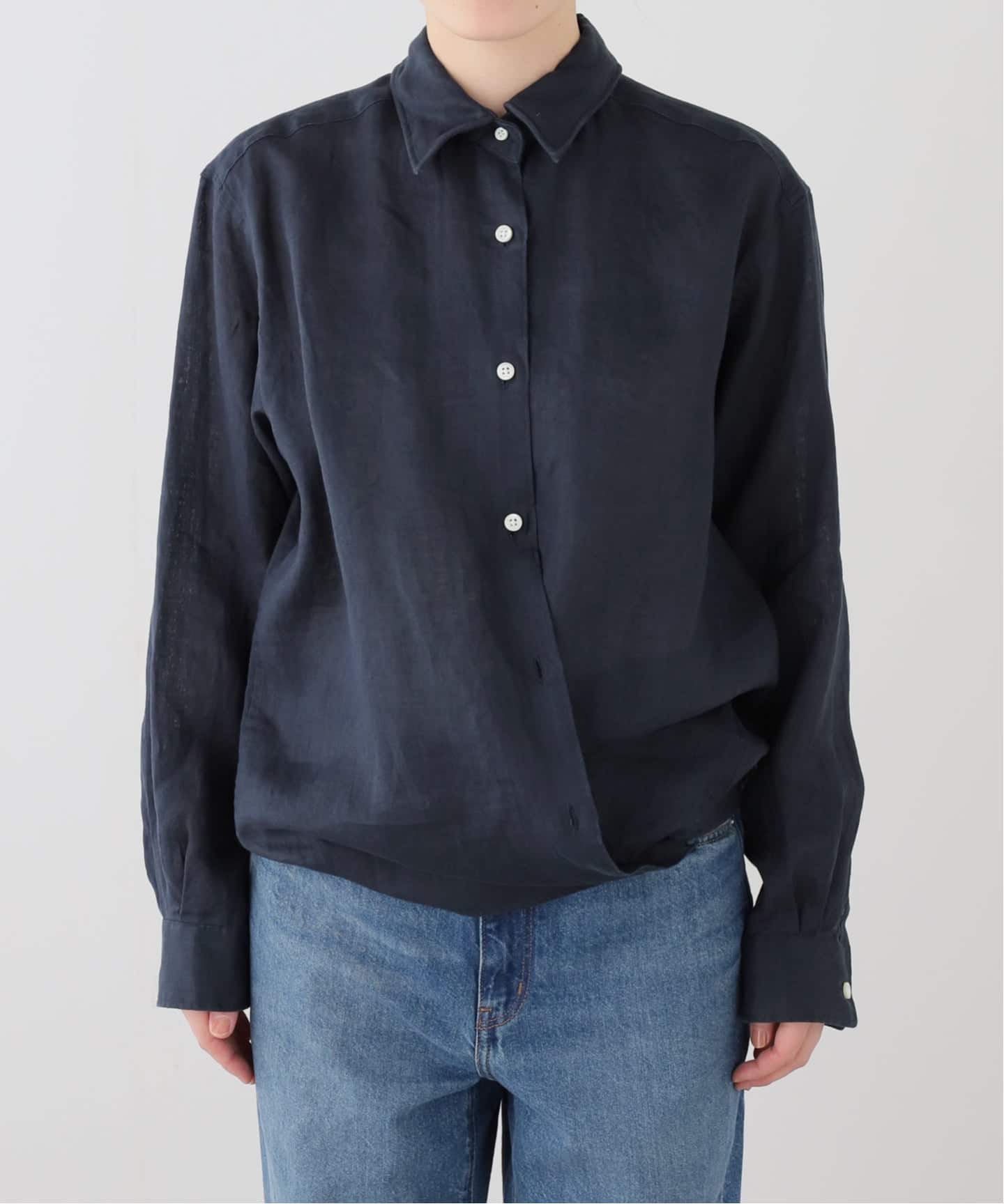 LINEN WASH CACHE シャツ（シャツ／ブラウス）｜Deuxieme Classe