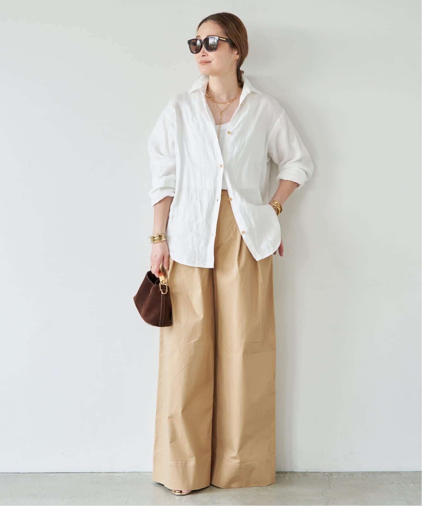 Deuxieme Classe OGLINEN シャツ OGLINEN シャツ（シャツ／ブラウス）｜Deuxieme Classe