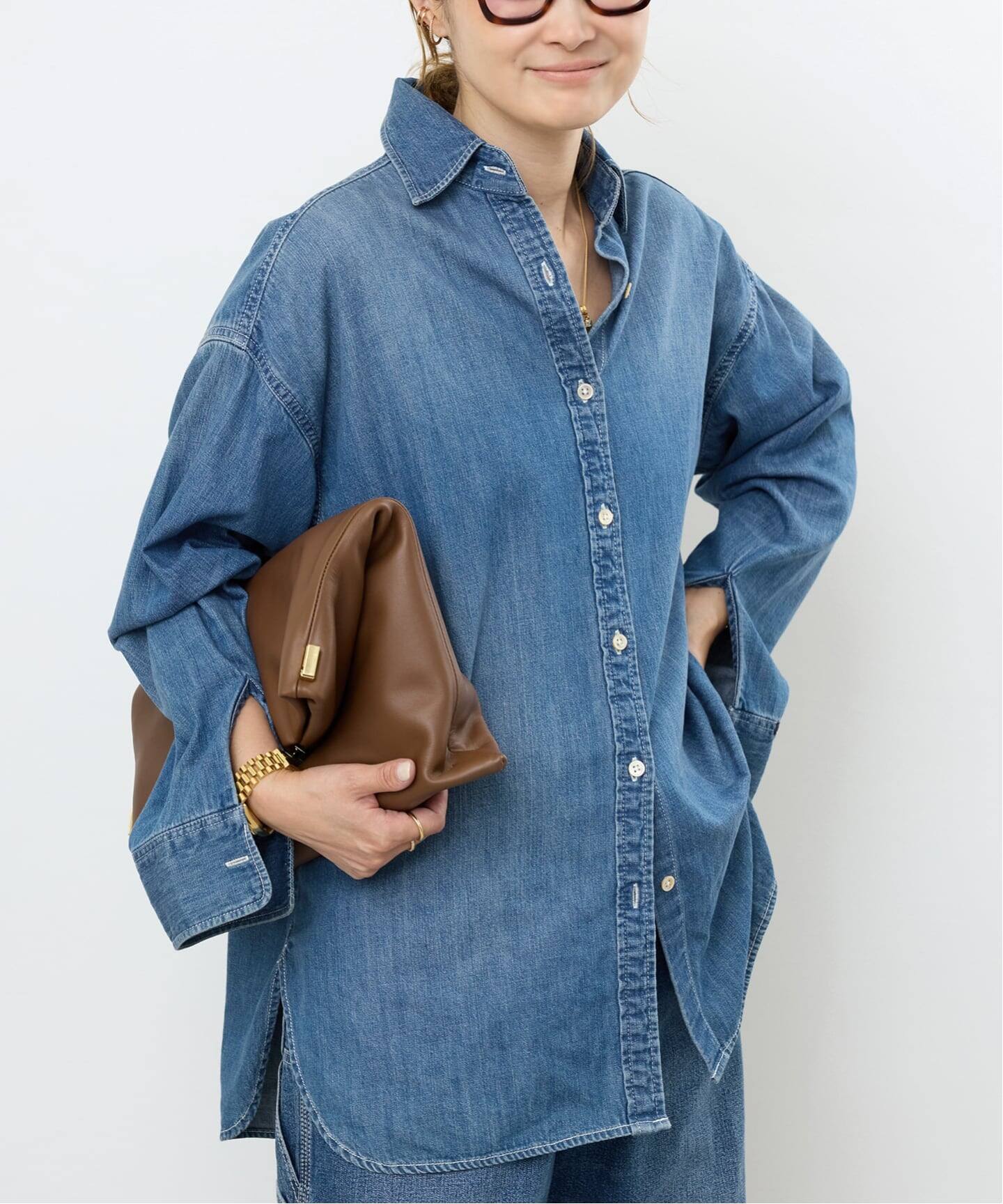 予約》追加 Lee デニムシャツ（シャツ／ブラウス）｜Deuxieme Classe