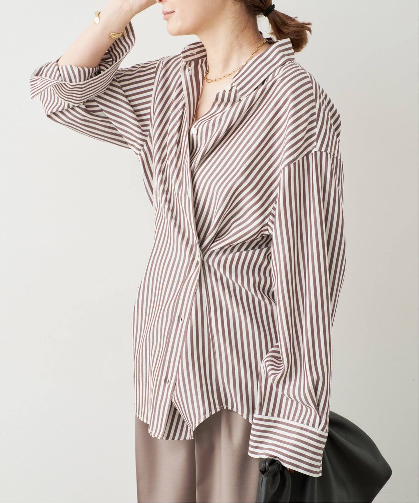 Freestyle シャツ（stripe）（シャツ／ブラウス）｜Deuxieme Classe