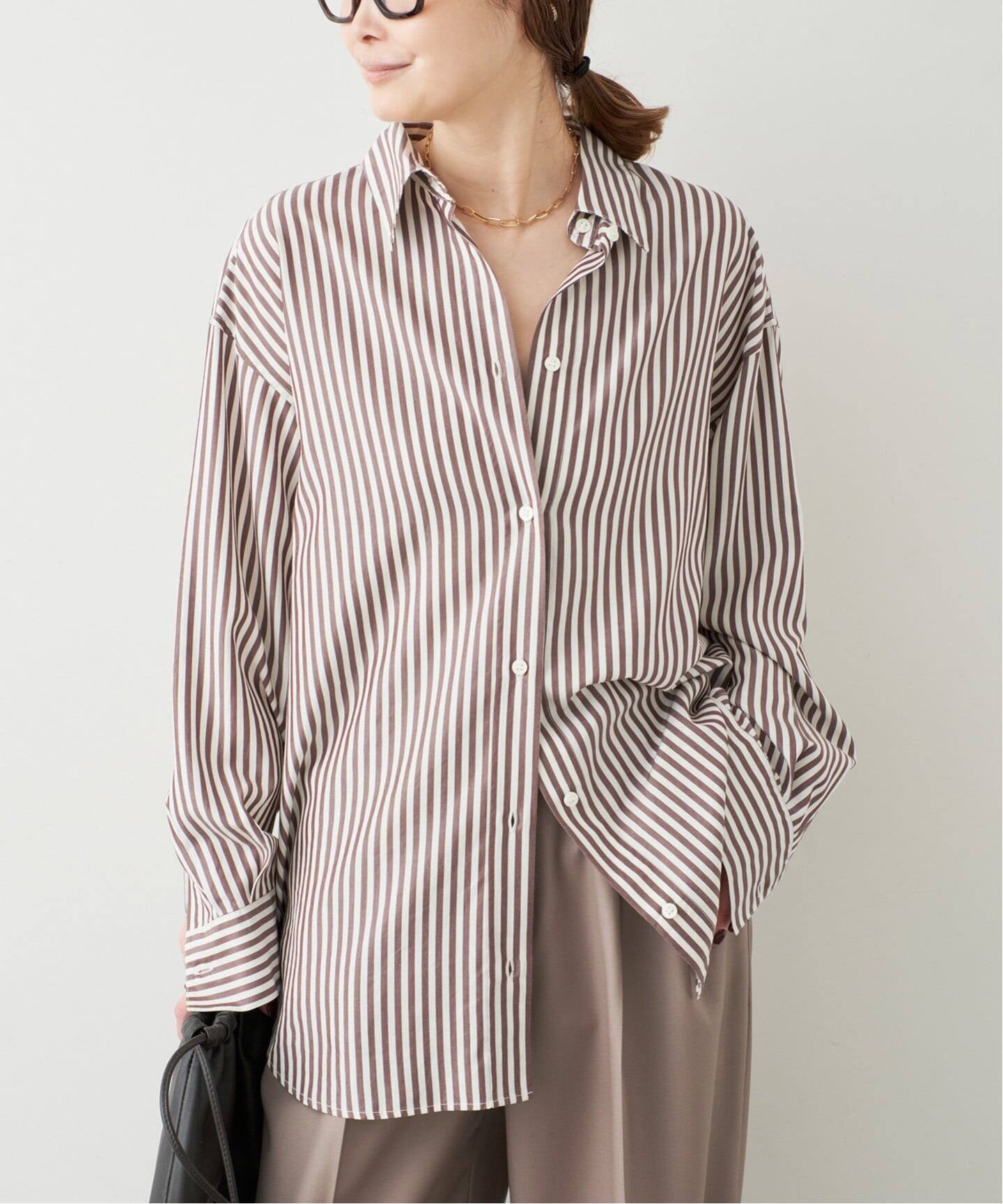 Freestyle シャツ（stripe）（シャツ／ブラウス）｜Deuxieme Classe