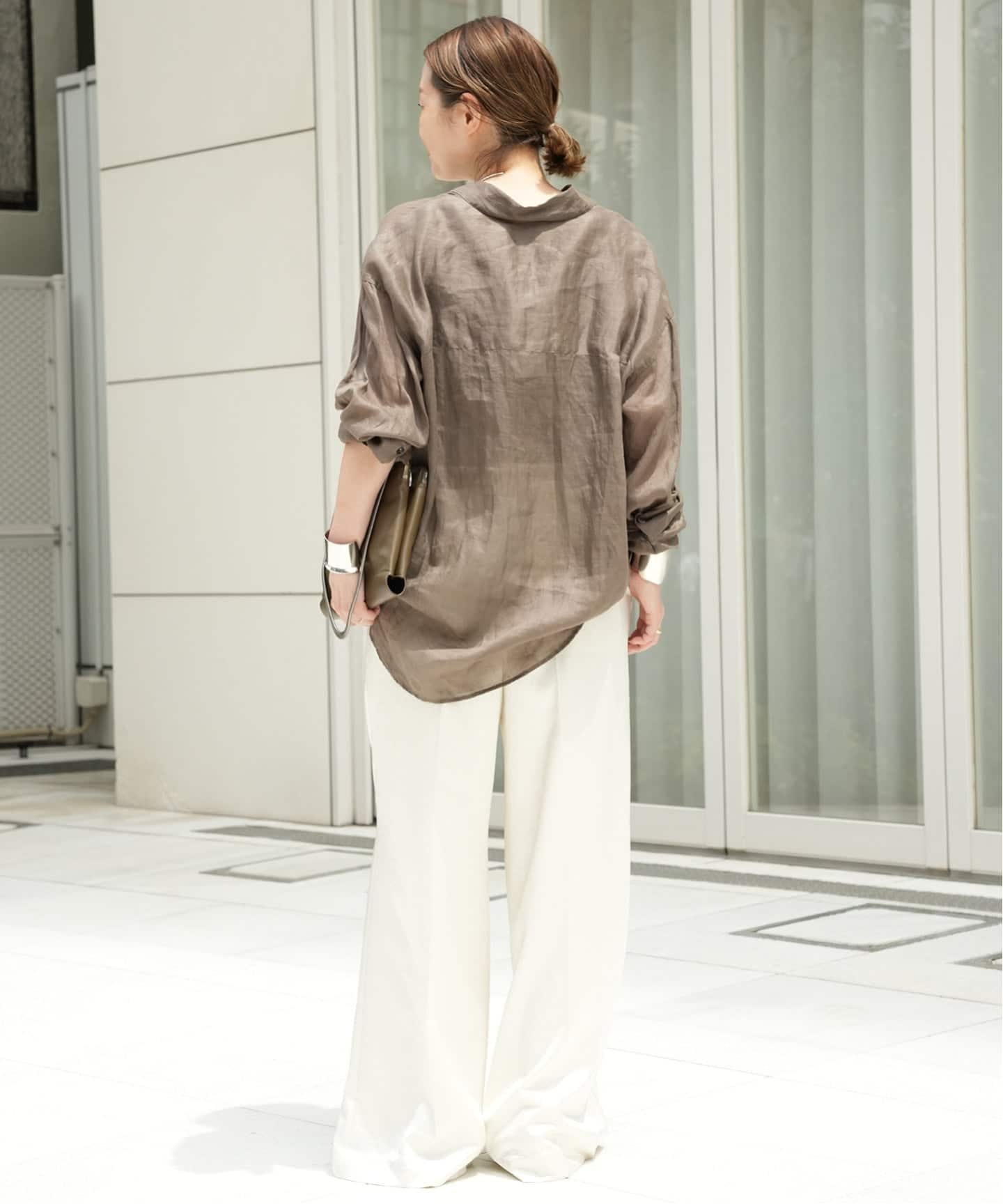 Sheer Ramie シャツ（シャツ／ブラウス）｜Deuxieme Classe