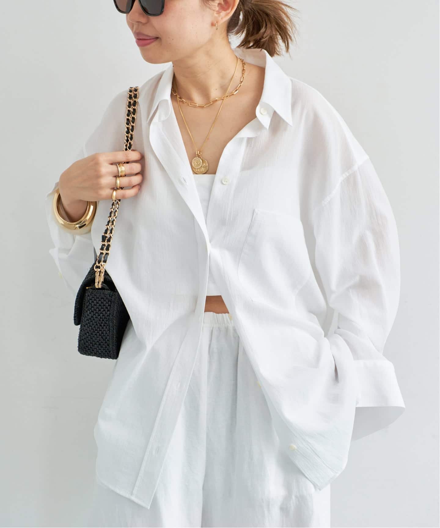 Cotton Sheer Wash シャツ（シャツ／ブラウス）｜Deuxieme Classe
