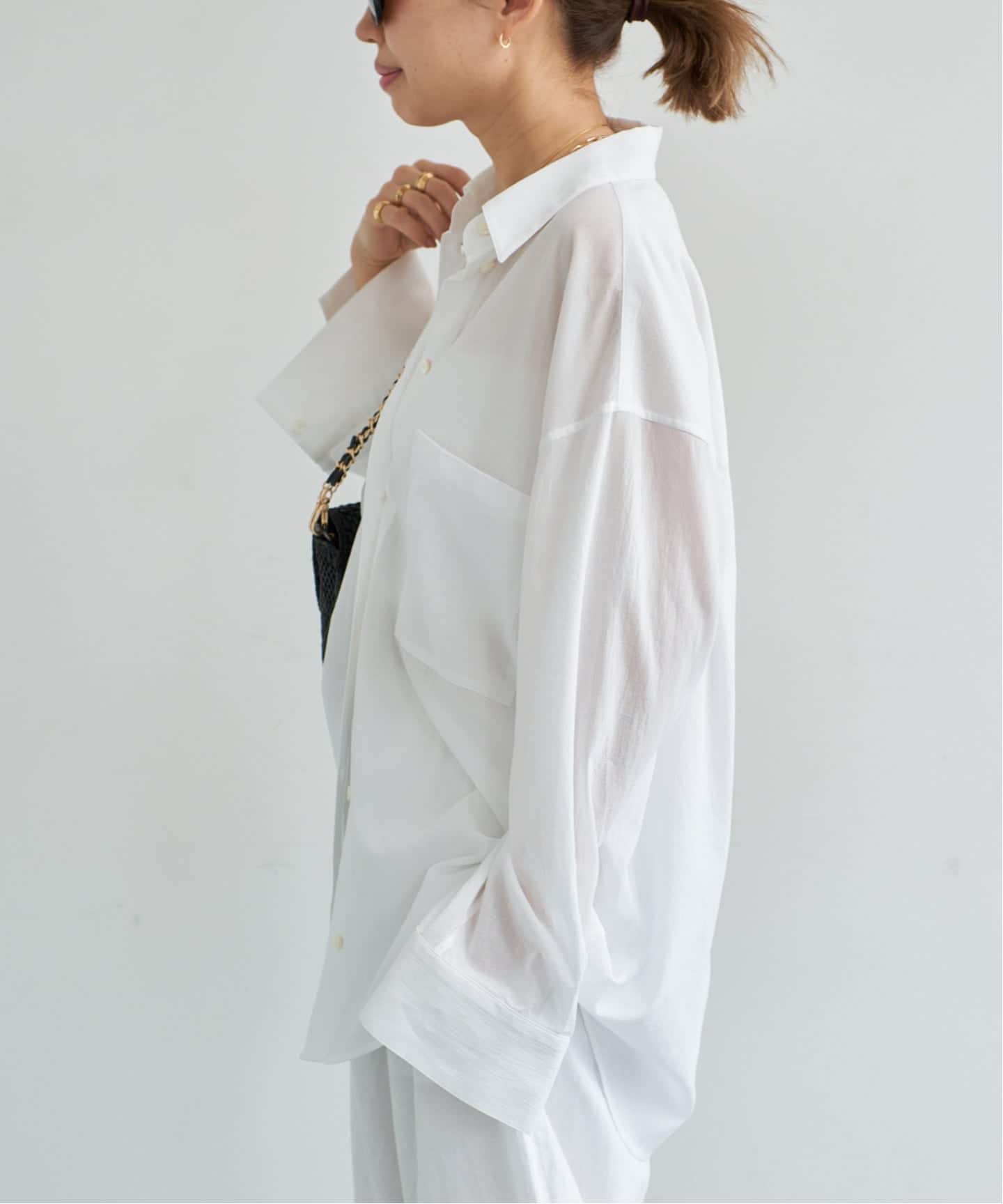 Cotton Sheer Wash シャツ（シャツ／ブラウス）｜Deuxieme Classe