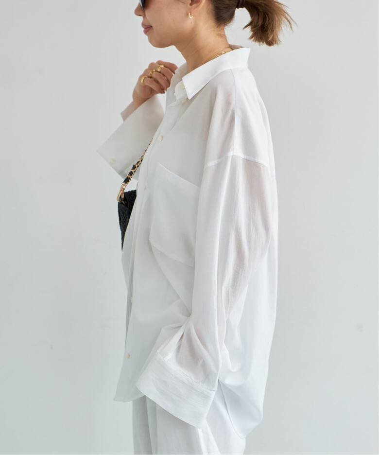 Cotton Sheer Wash シャツ（シャツ／ブラウス）｜Deuxieme Classe 
