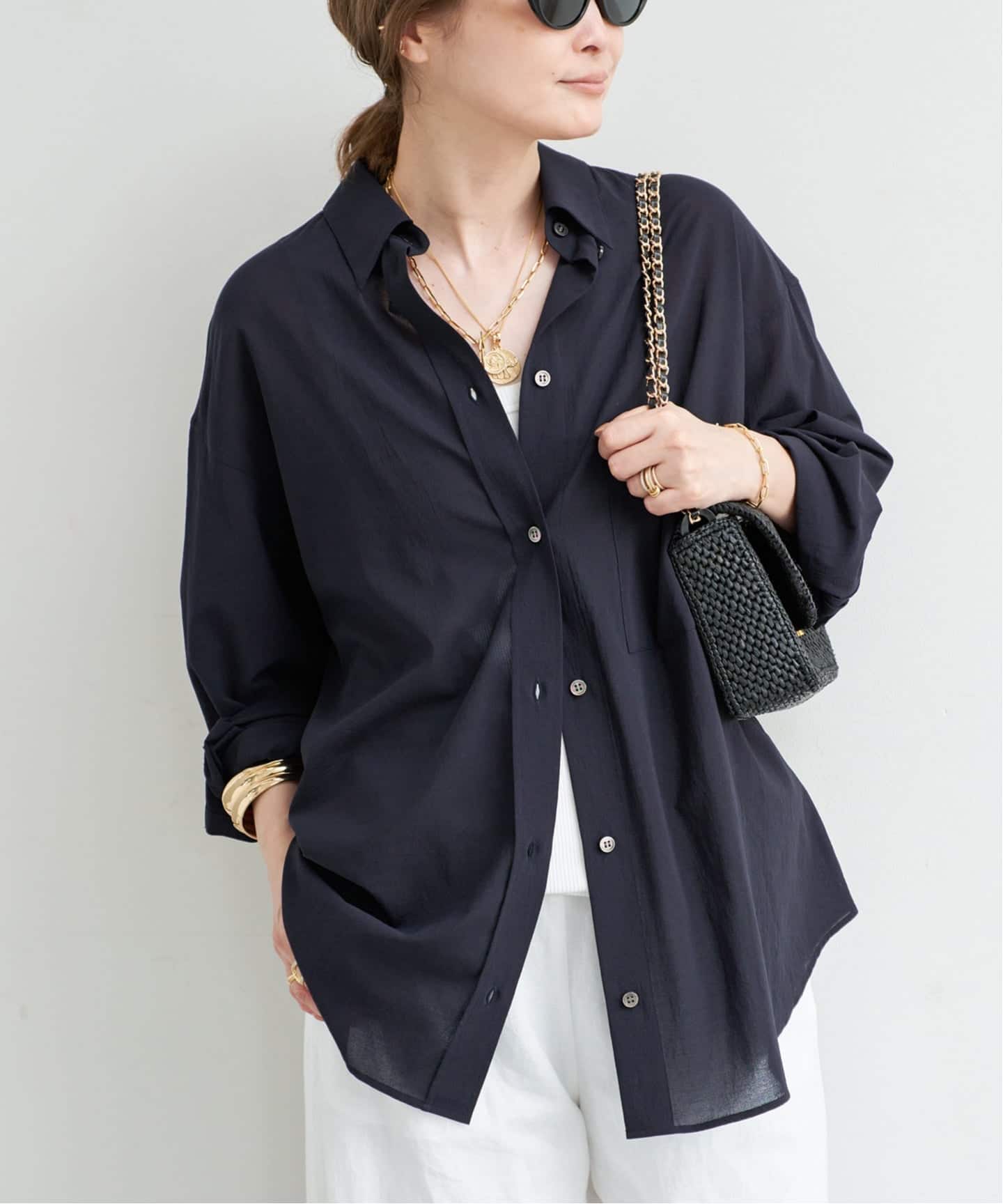 Cotton Sheer Wash シャツ（シャツ／ブラウス）｜Deuxieme Classe
