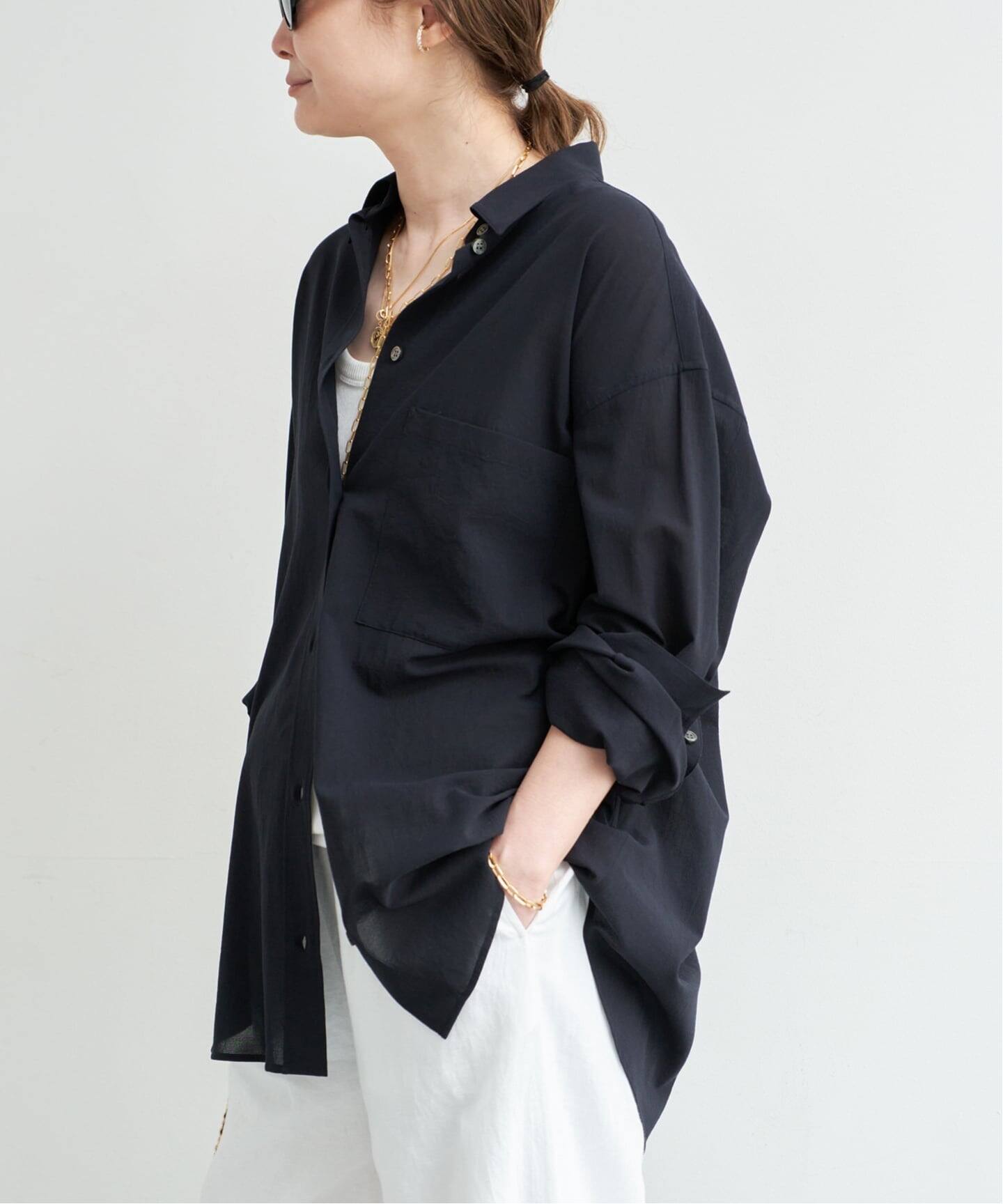 Cotton Sheer Wash シャツ（シャツ／ブラウス）｜Deuxieme Classe