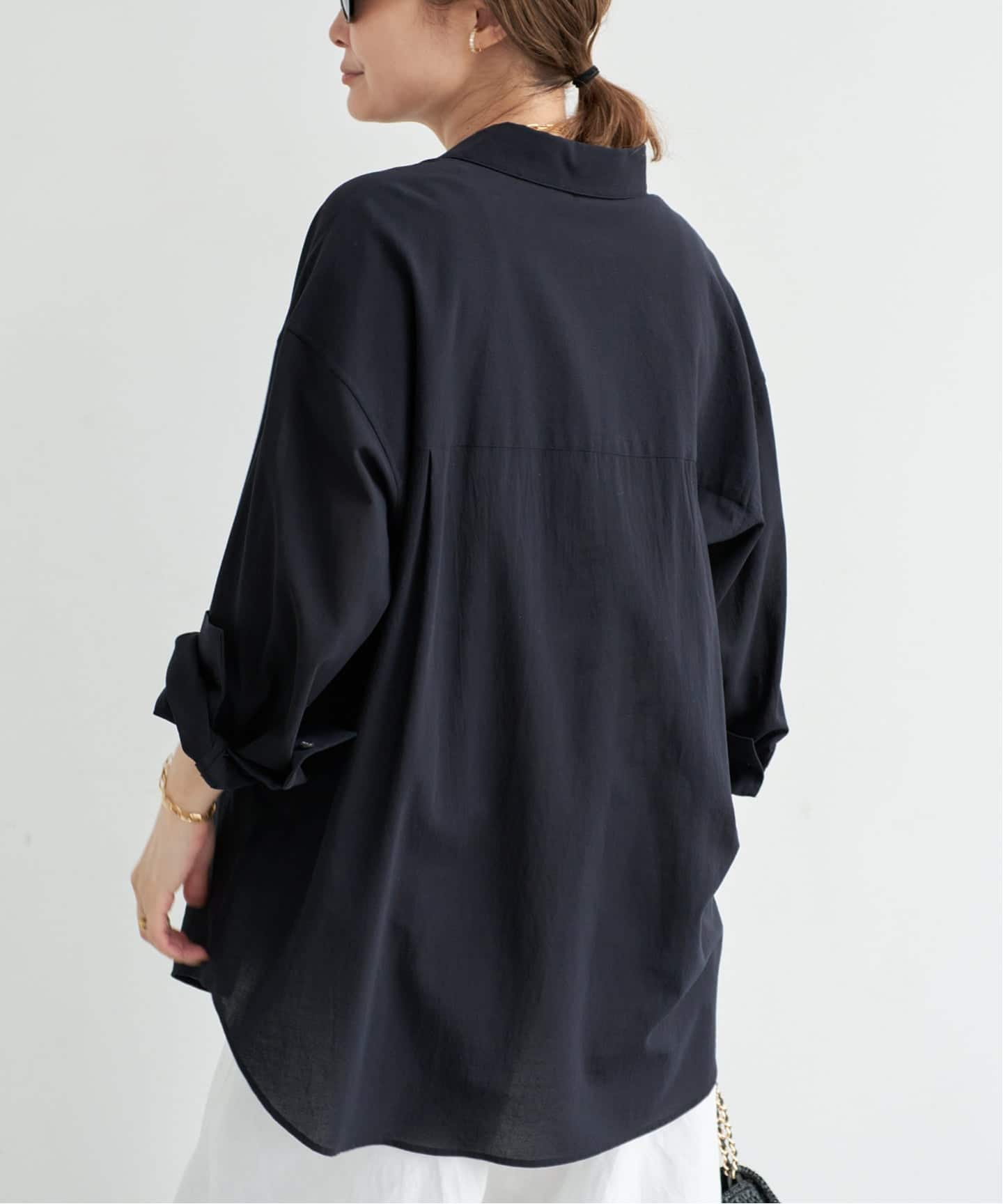 手仕上げクリーニング済｜ドゥーズィエムクラス エブリディアイライク ワイドシャツ Cotton Sheer Wash シャツ（シャツ／ブラウス）｜Deuxieme Classe