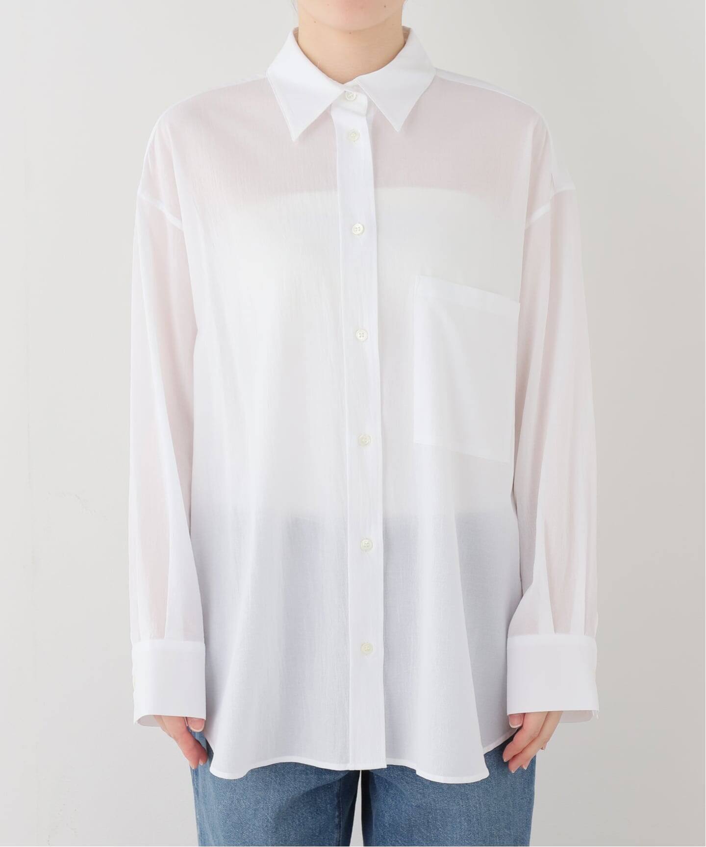 Deuxieme Classe Cotton Sheer Wash シャツ新品 Cotton Sheer Wash シャツ（シャツ／ブラウス）｜Deuxieme Classe