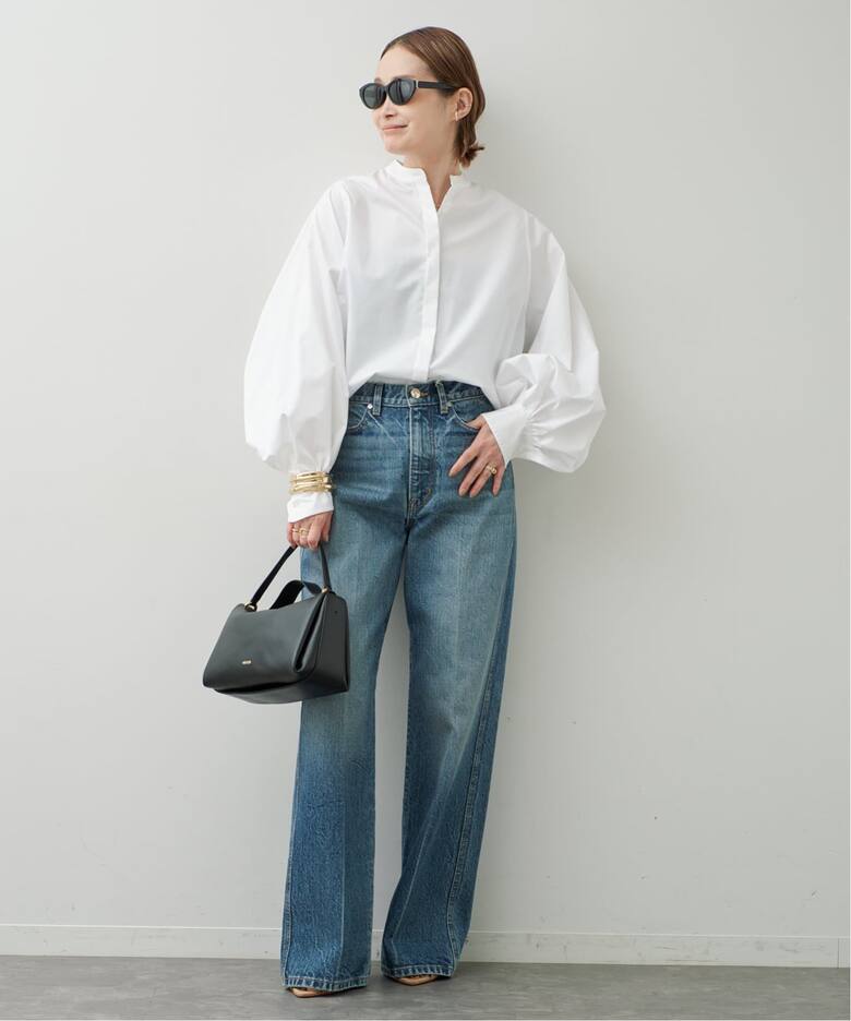 予約》【MACKINTOSH/マッキントッシュ】 VOLUME SLEEVE BLOUSE（シャツ 