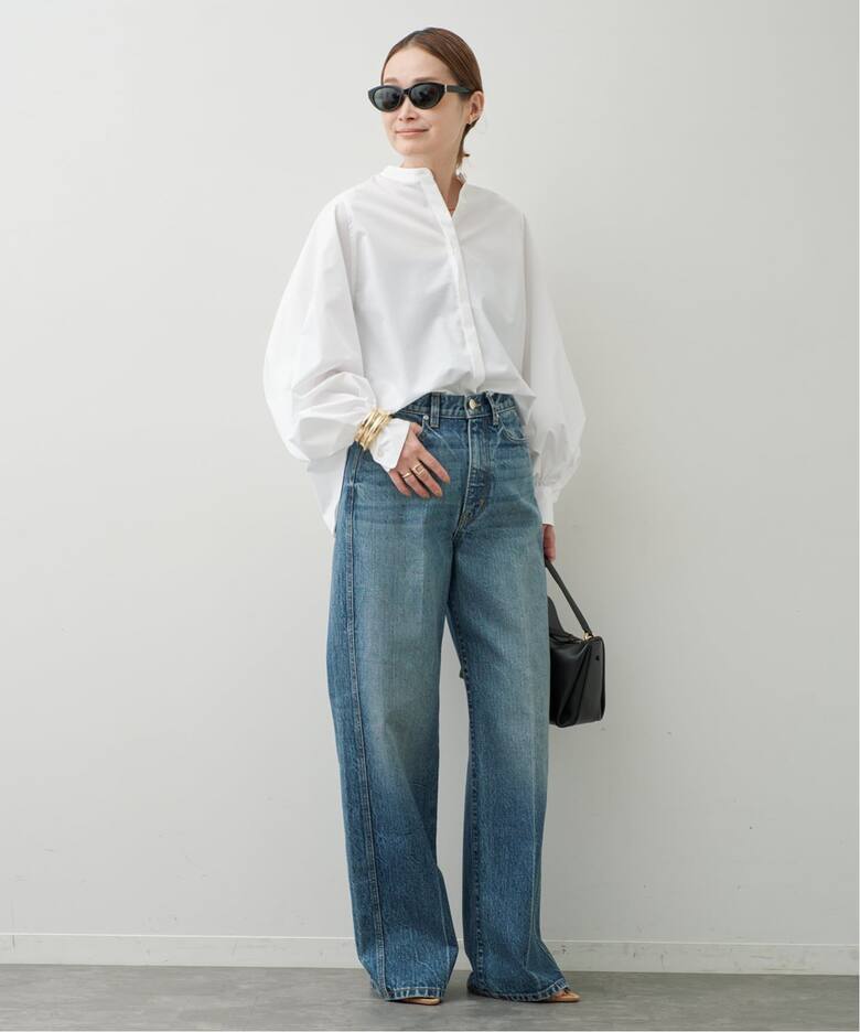 予約》【MACKINTOSH/マッキントッシュ】 VOLUME SLEEVE BLOUSE（シャツ 