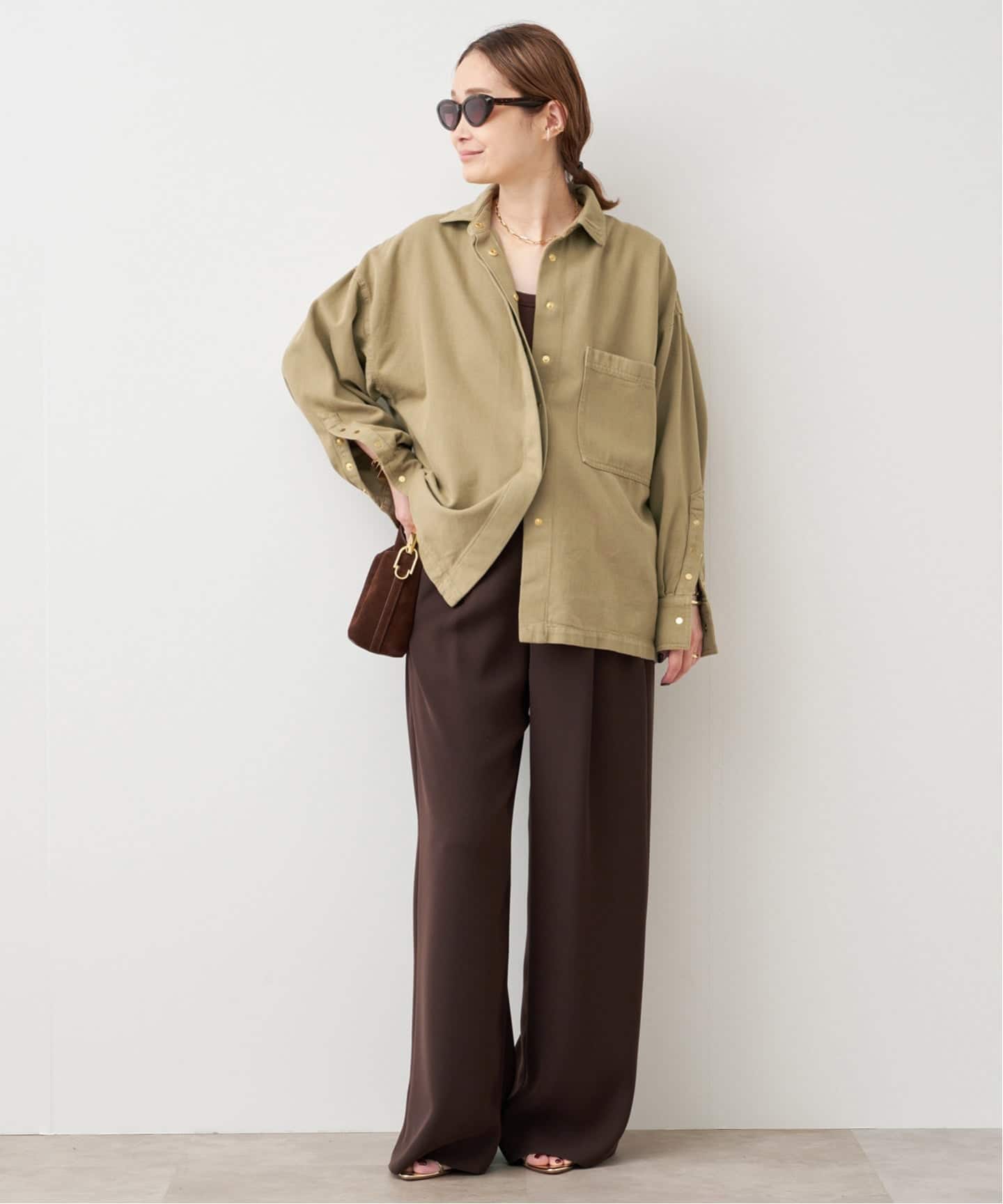 DARKPARK/ダークパーク】JENNY SHIRT（シャツ／ブラウス）｜Deuxieme