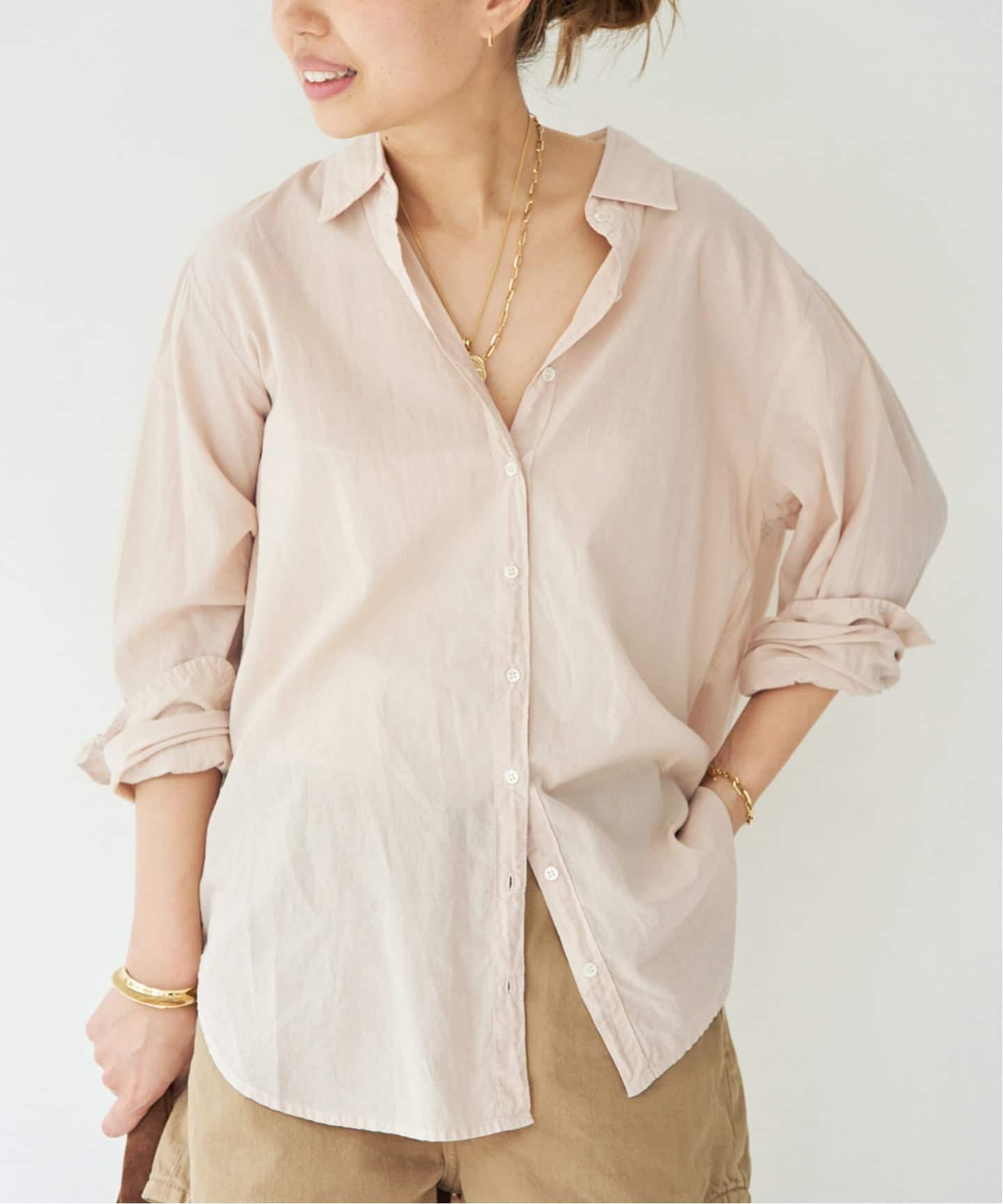ドゥーズィエムクラス　アパルトモン　XiRENA キセレナ  コットンシャツ XIRENA/キセレナ】 BEAU SHIRT（シャツ／ブラウス）｜Deuxieme Classe